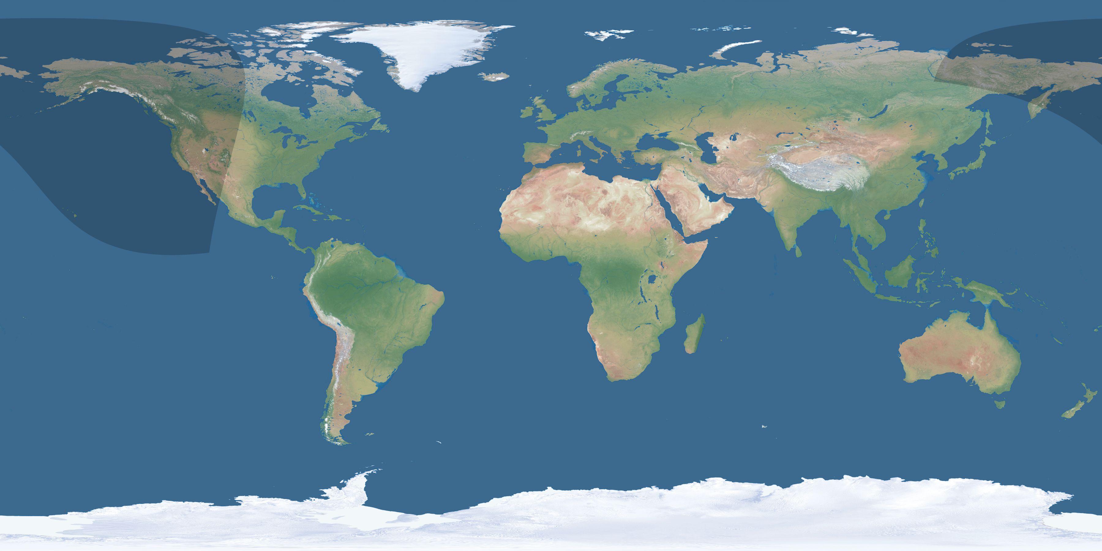 Map of the umbra and penumbra path of the solar eclipse of 10/01/1483