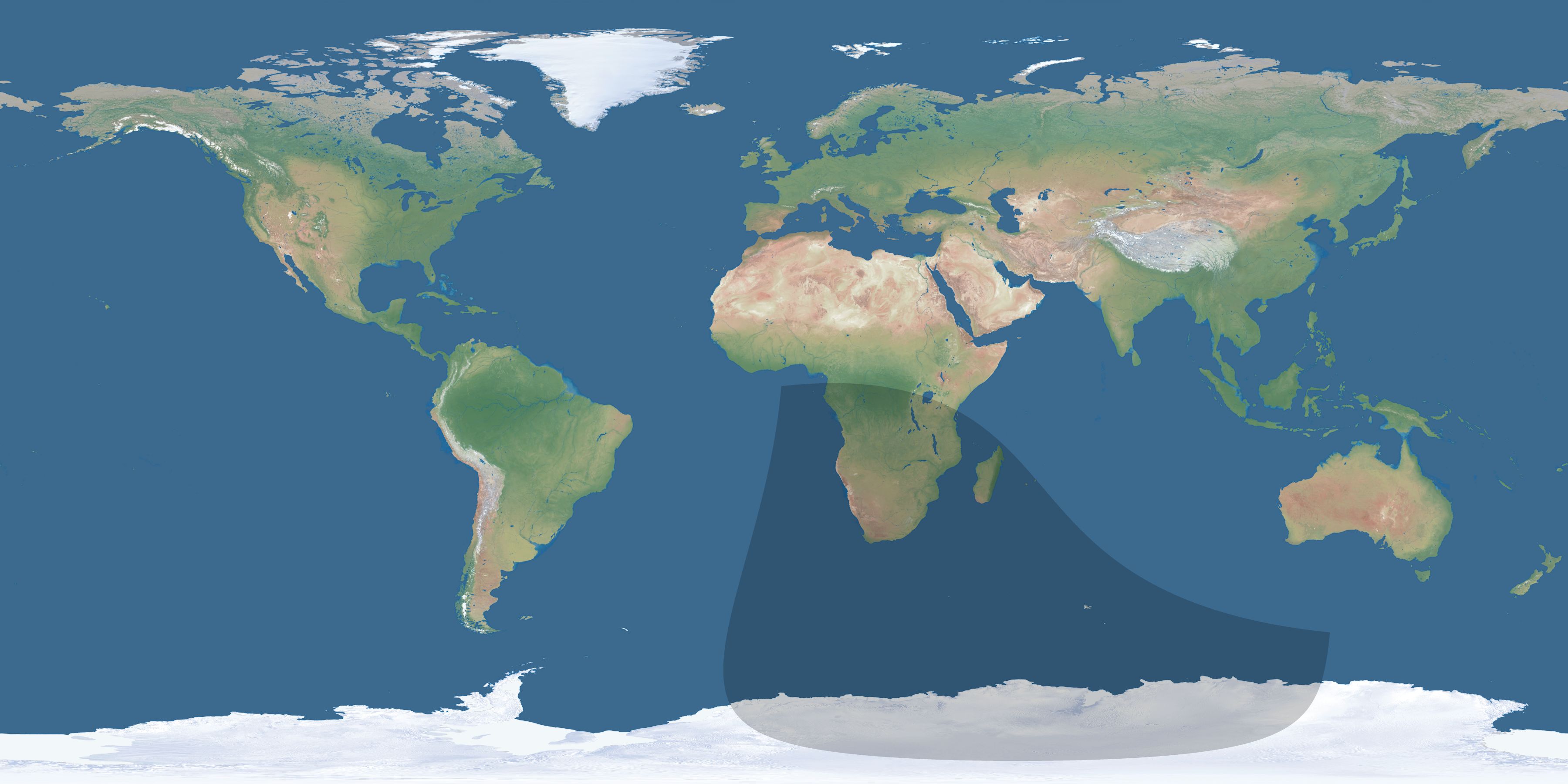 Map of the umbra and penumbra path of the solar eclipse of 08/29/1486