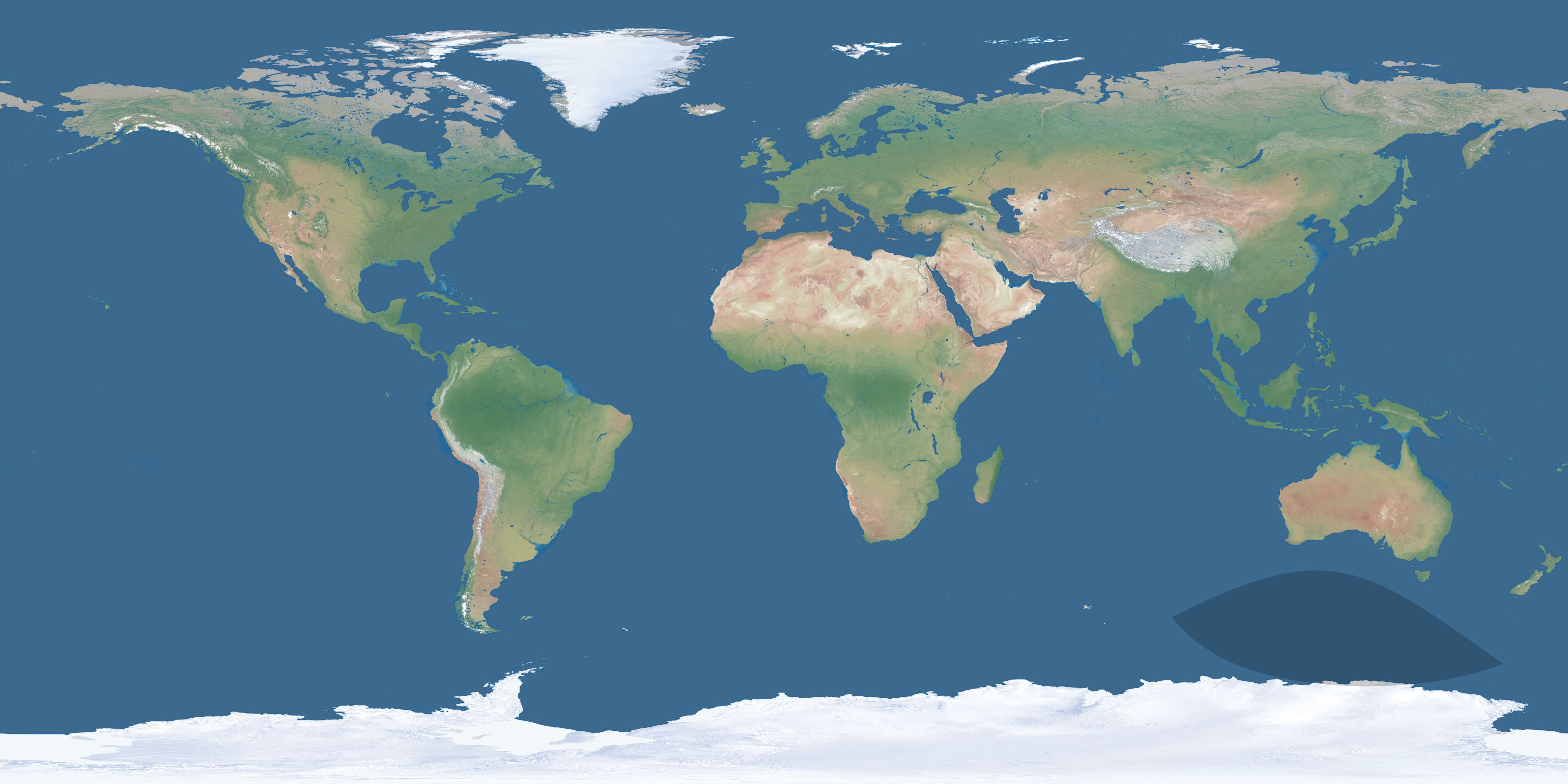Map of the umbra and penumbra path of the solar eclipse of 06/18/1490