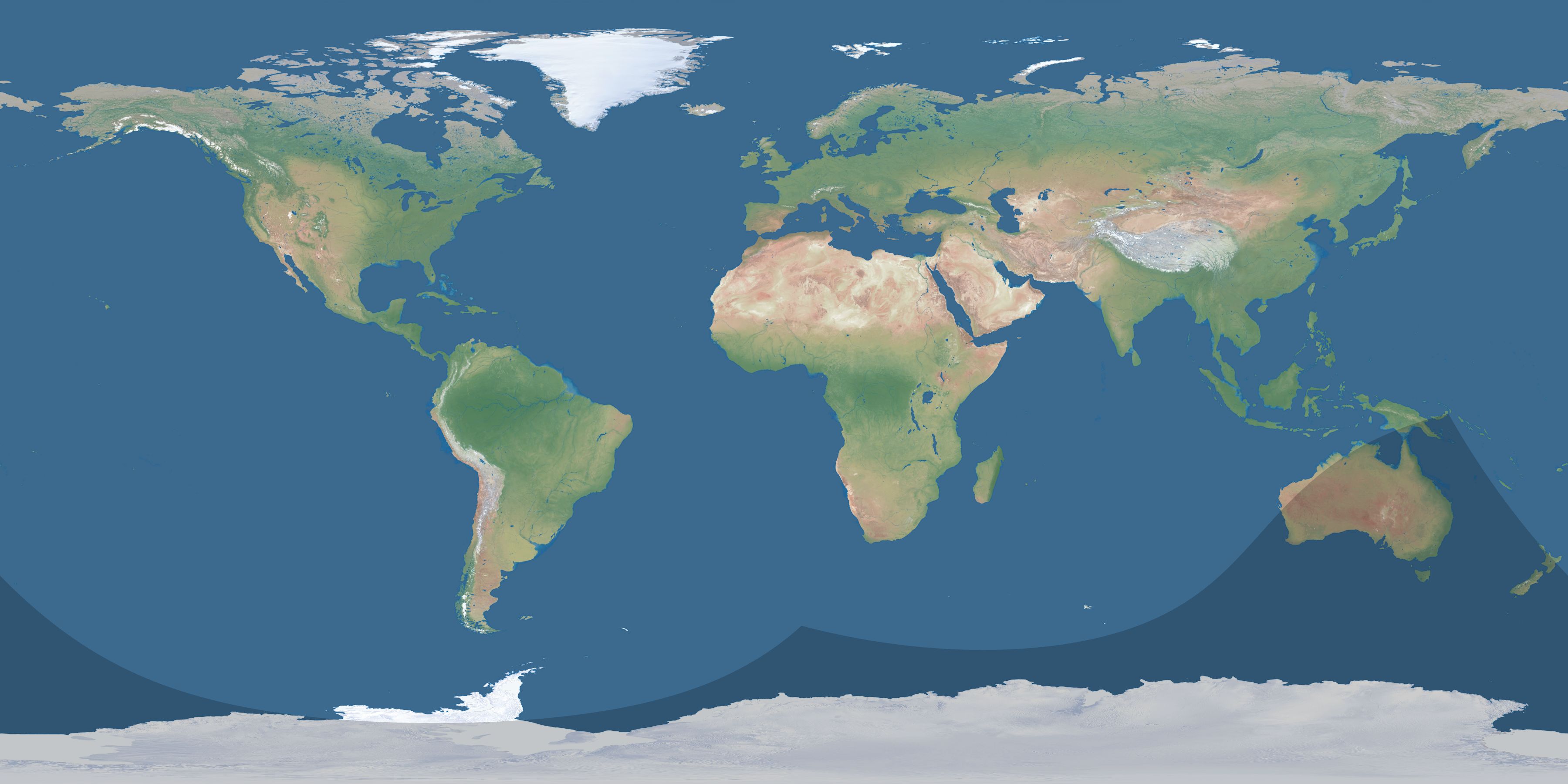 Map of the umbra and penumbra path of the solar eclipse of 02/04/1505