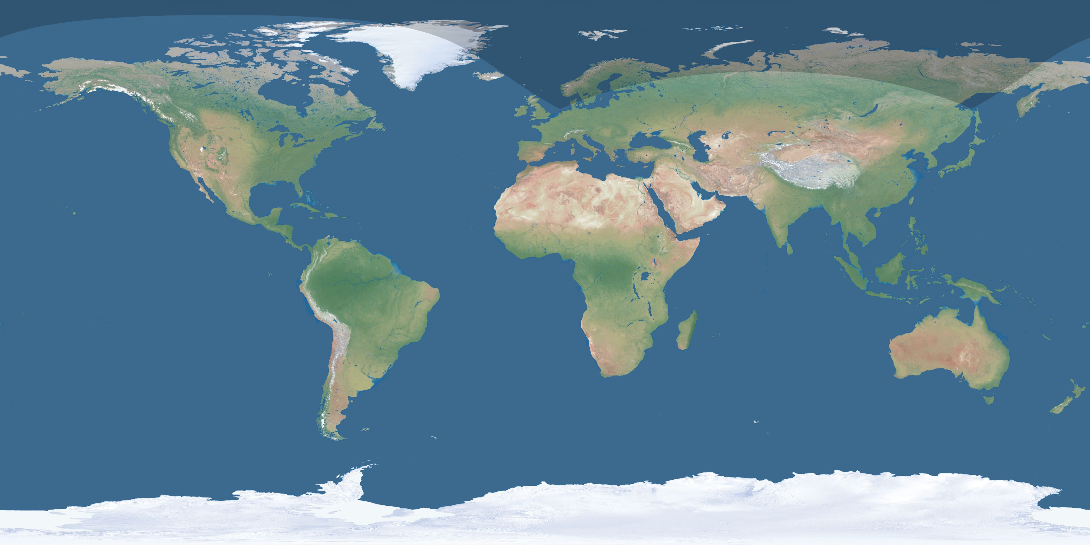 Map of the umbra and penumbra path of the solar eclipse of 05/29/1508