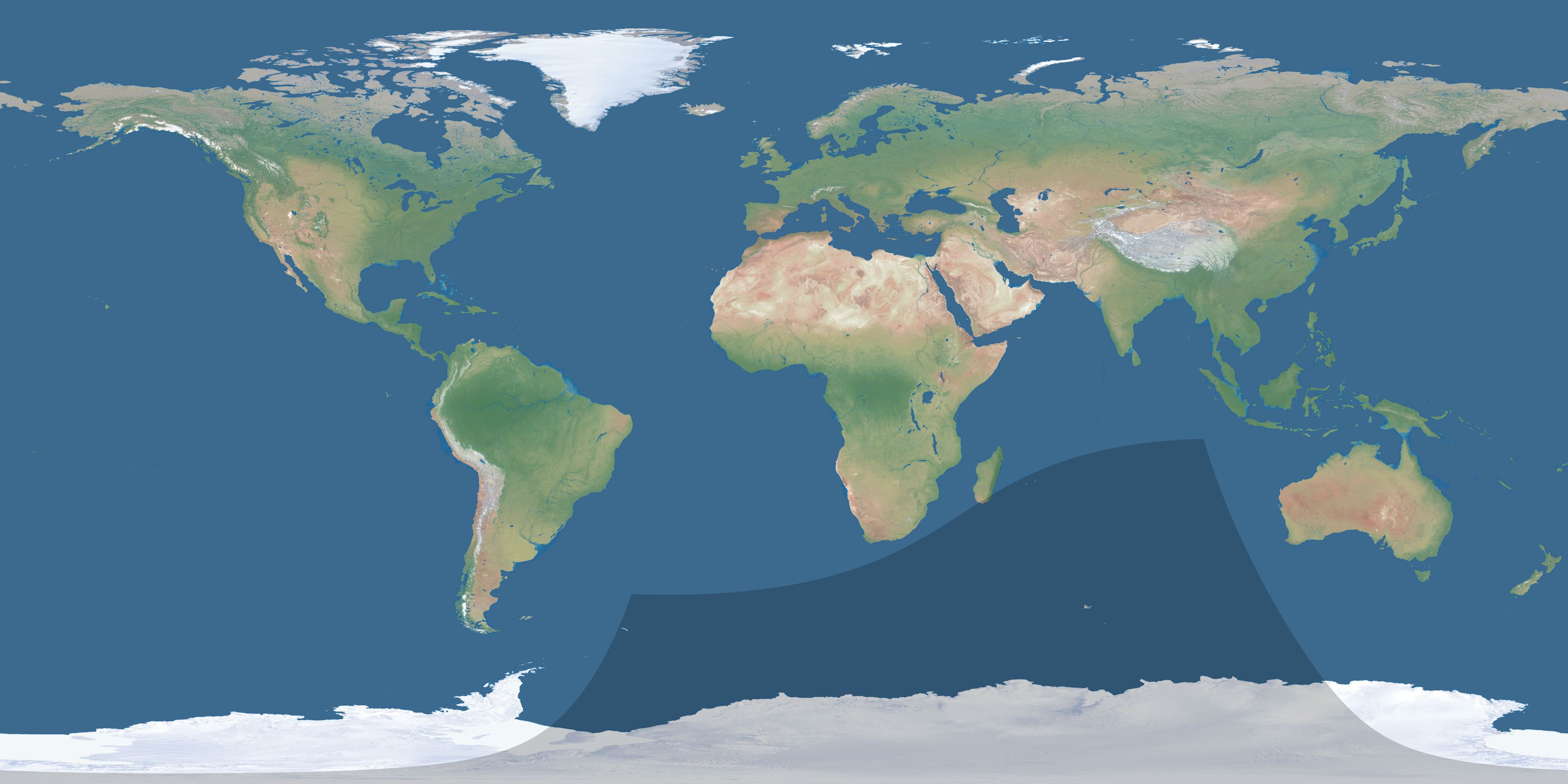 Map of the umbra and penumbra path of the solar eclipse of 03/07/1551