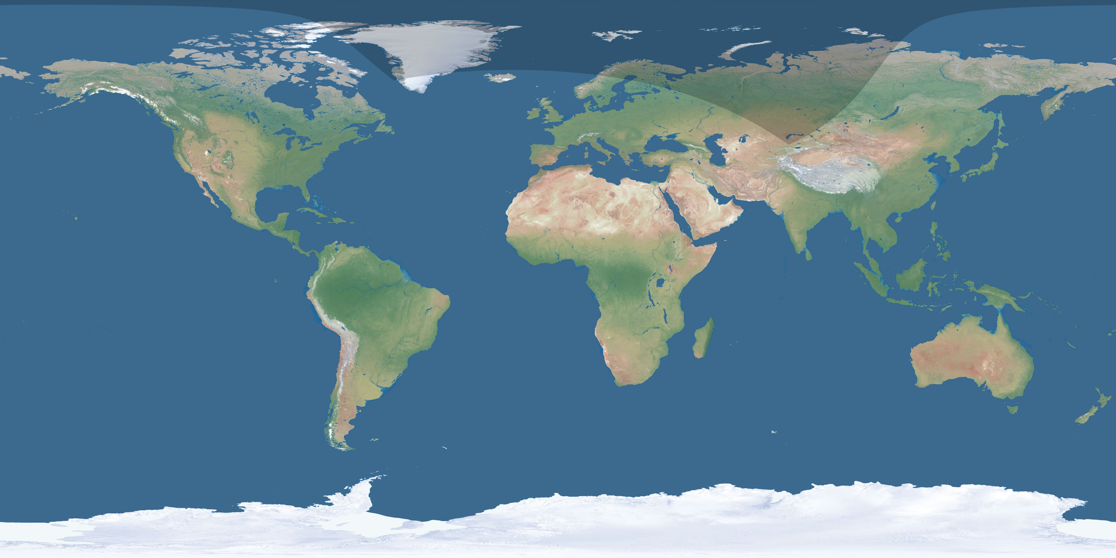 Map of the umbra and penumbra path of the solar eclipse of 05/31/1631
