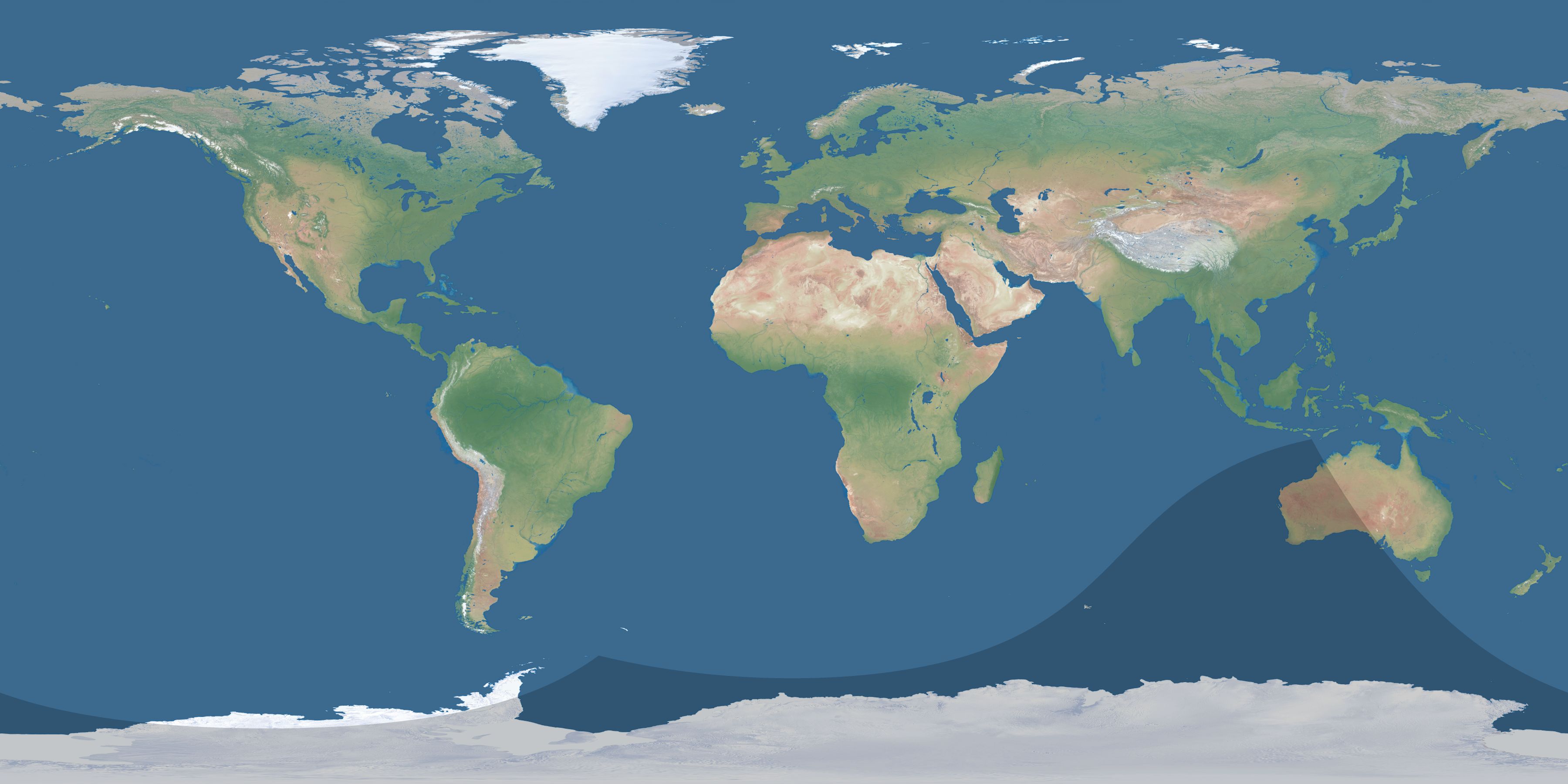 Map of the umbra and penumbra path of the solar eclipse of 02/17/1635