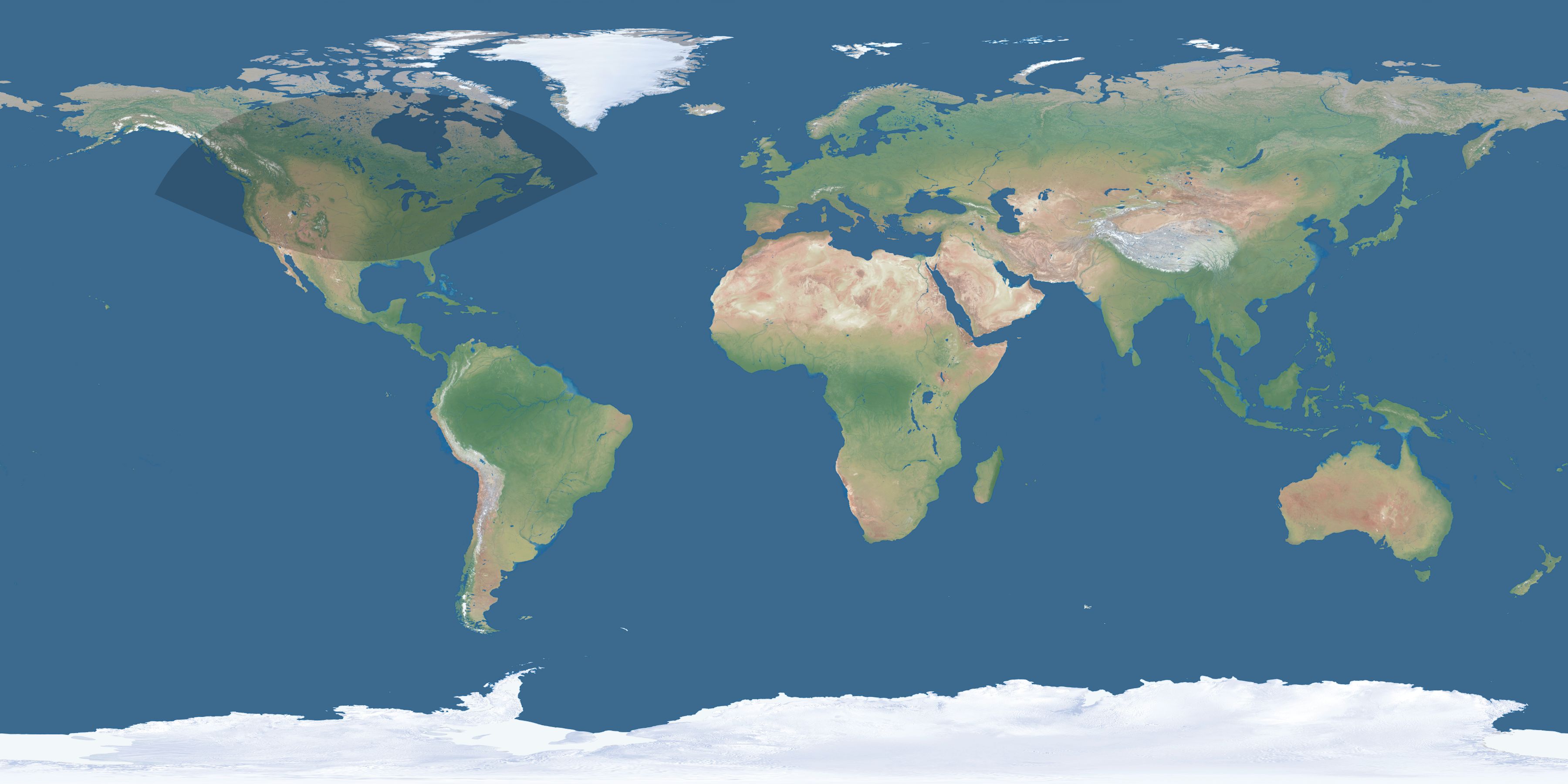 Map of the umbra and penumbra path of the solar eclipse of 01/09/1758