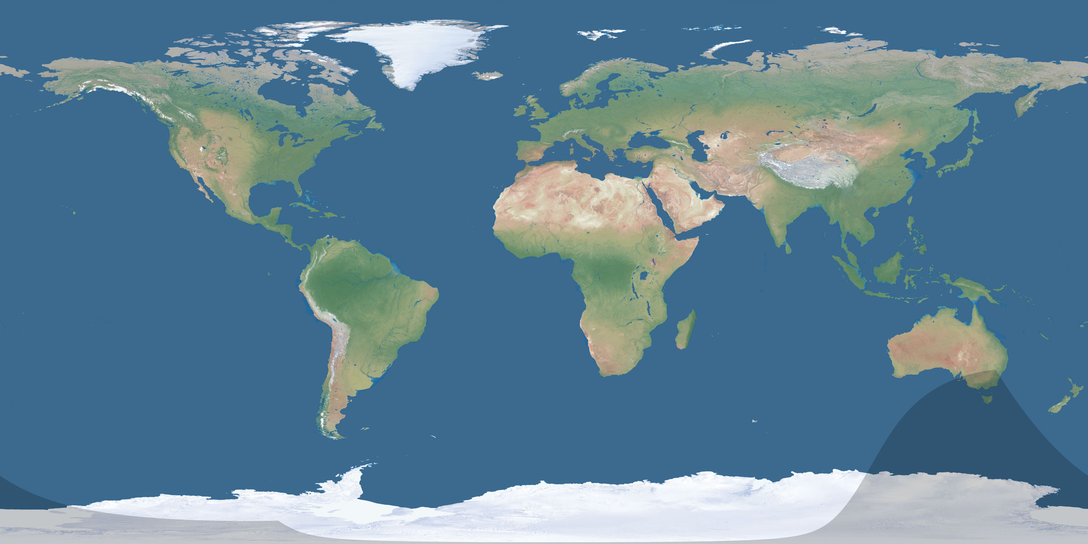 Map of the umbra and penumbra path of the solar eclipse of 03/03/1783