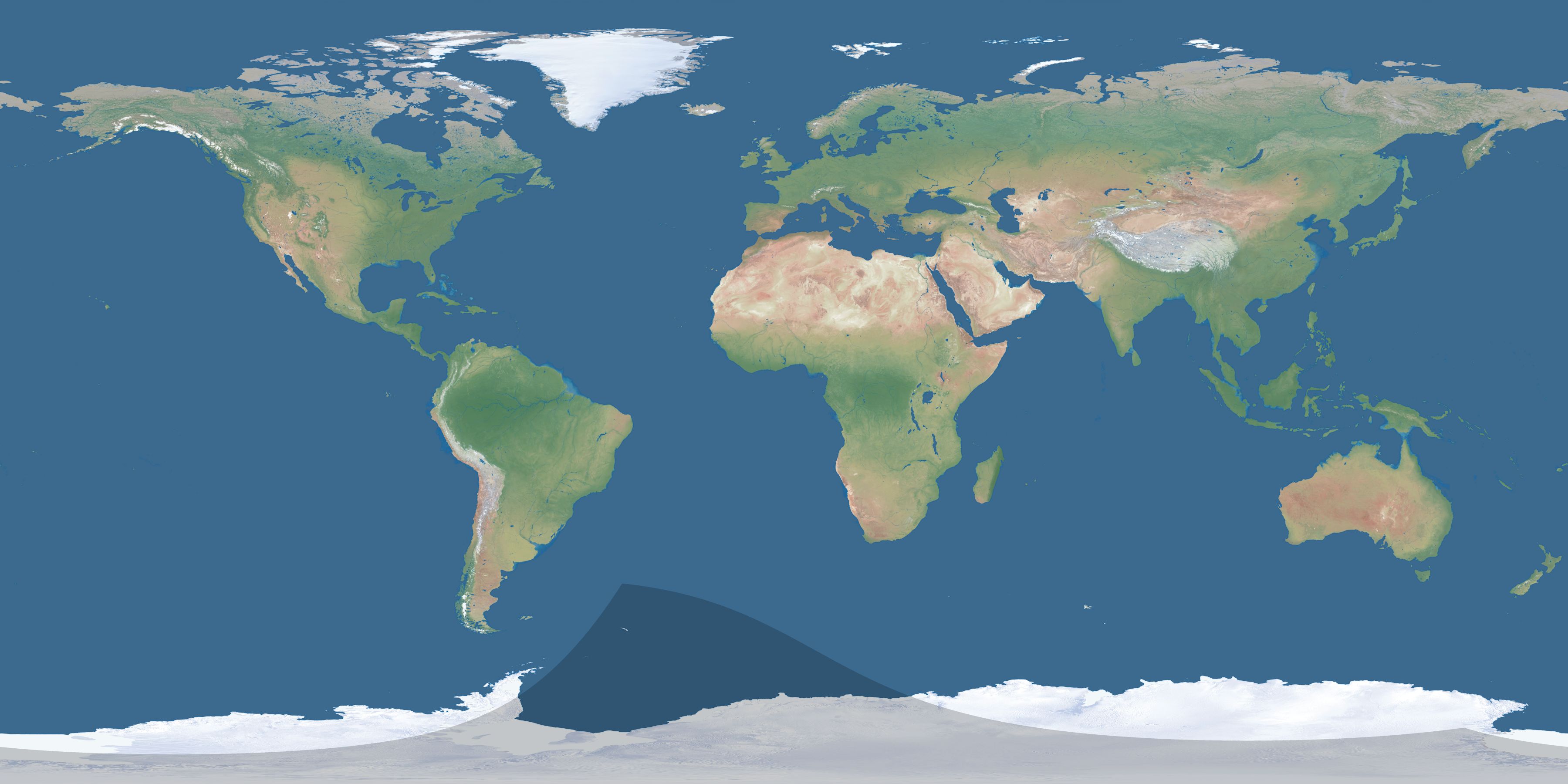 Map of the umbra and penumbra path of the solar eclipse of 10/08/1790