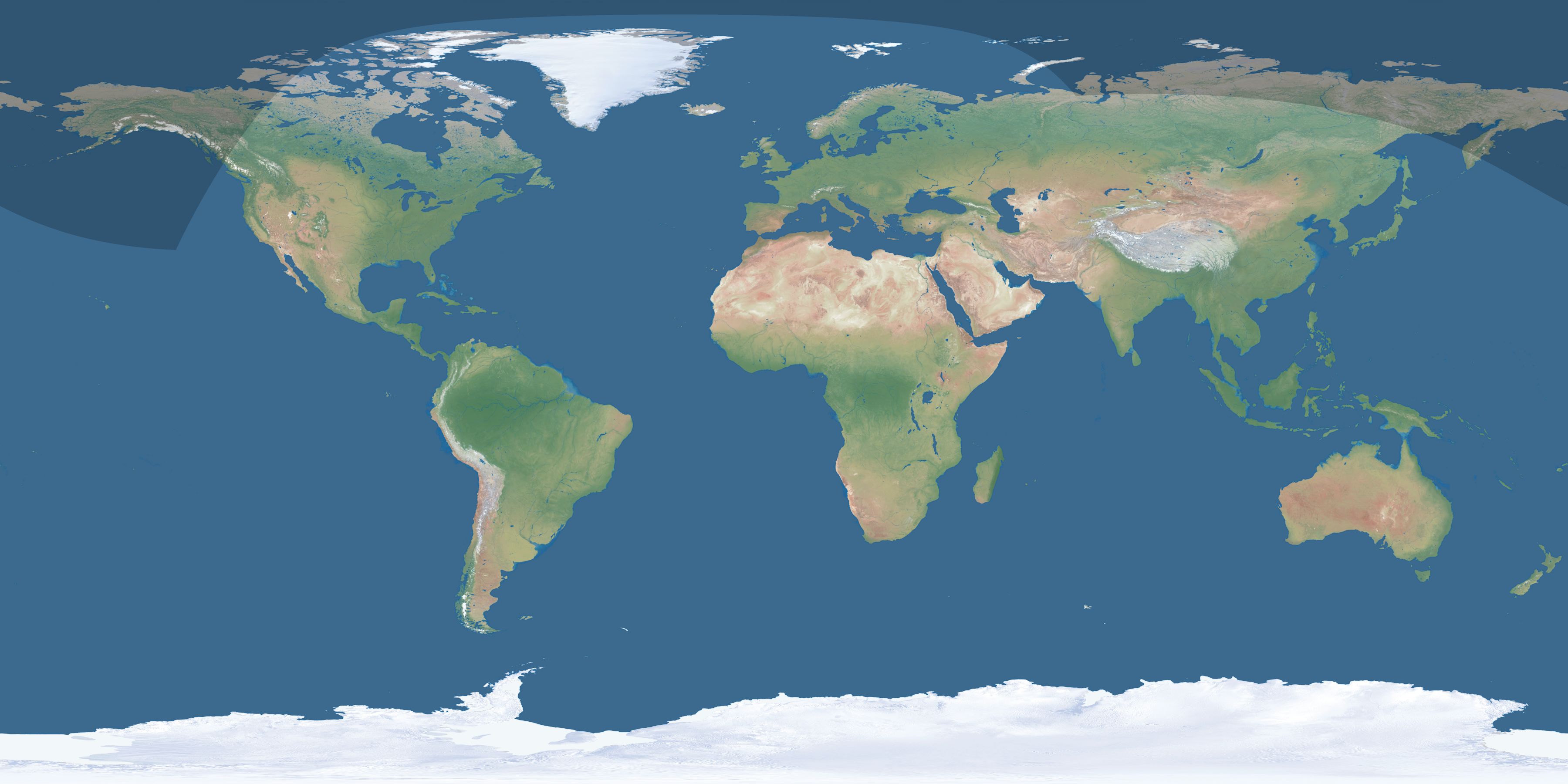 Map of the umbra and penumbra path of the solar eclipse of 09/17/1830