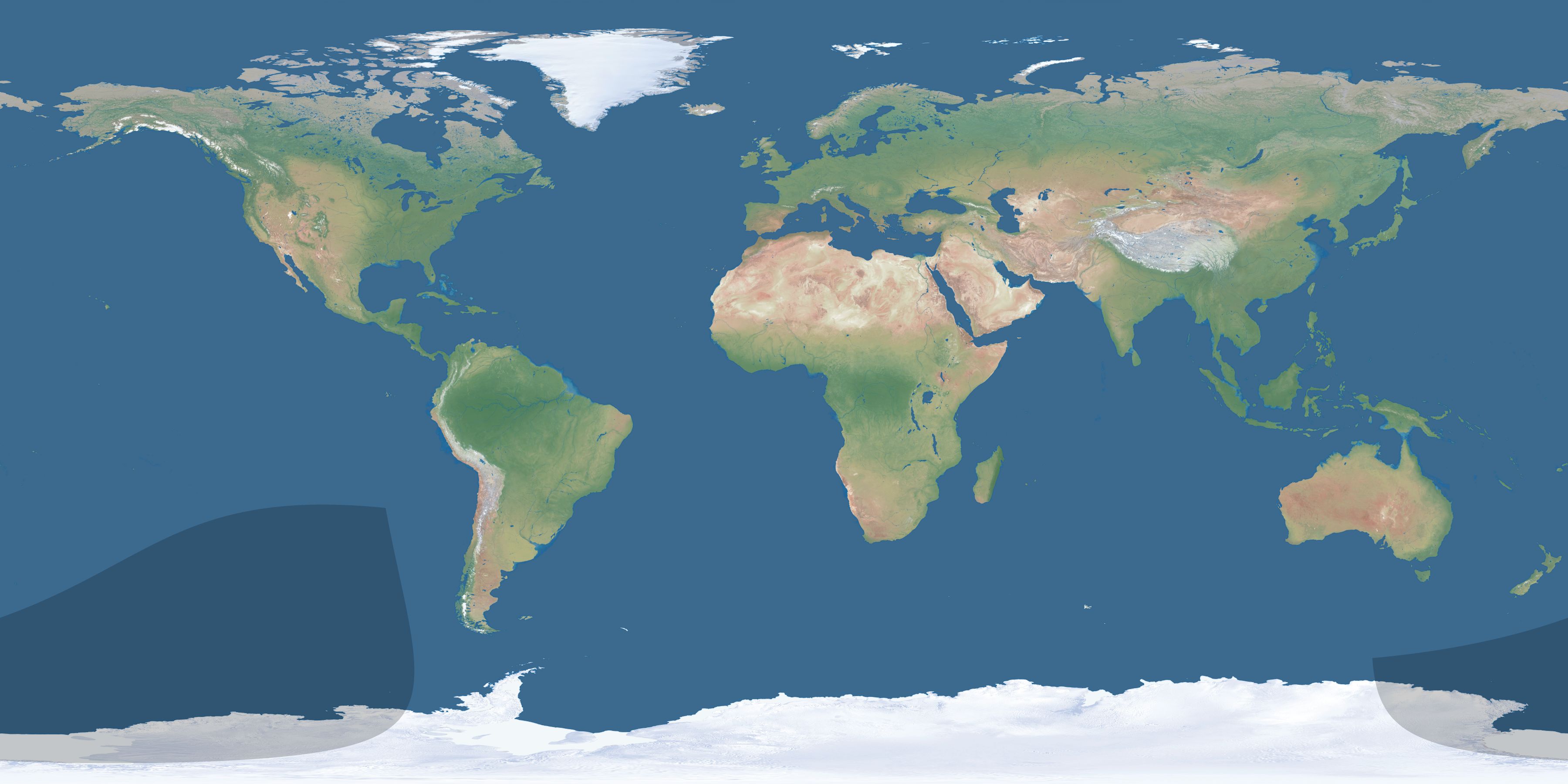Map of the umbra and penumbra path of the solar eclipse of 04/03/1848