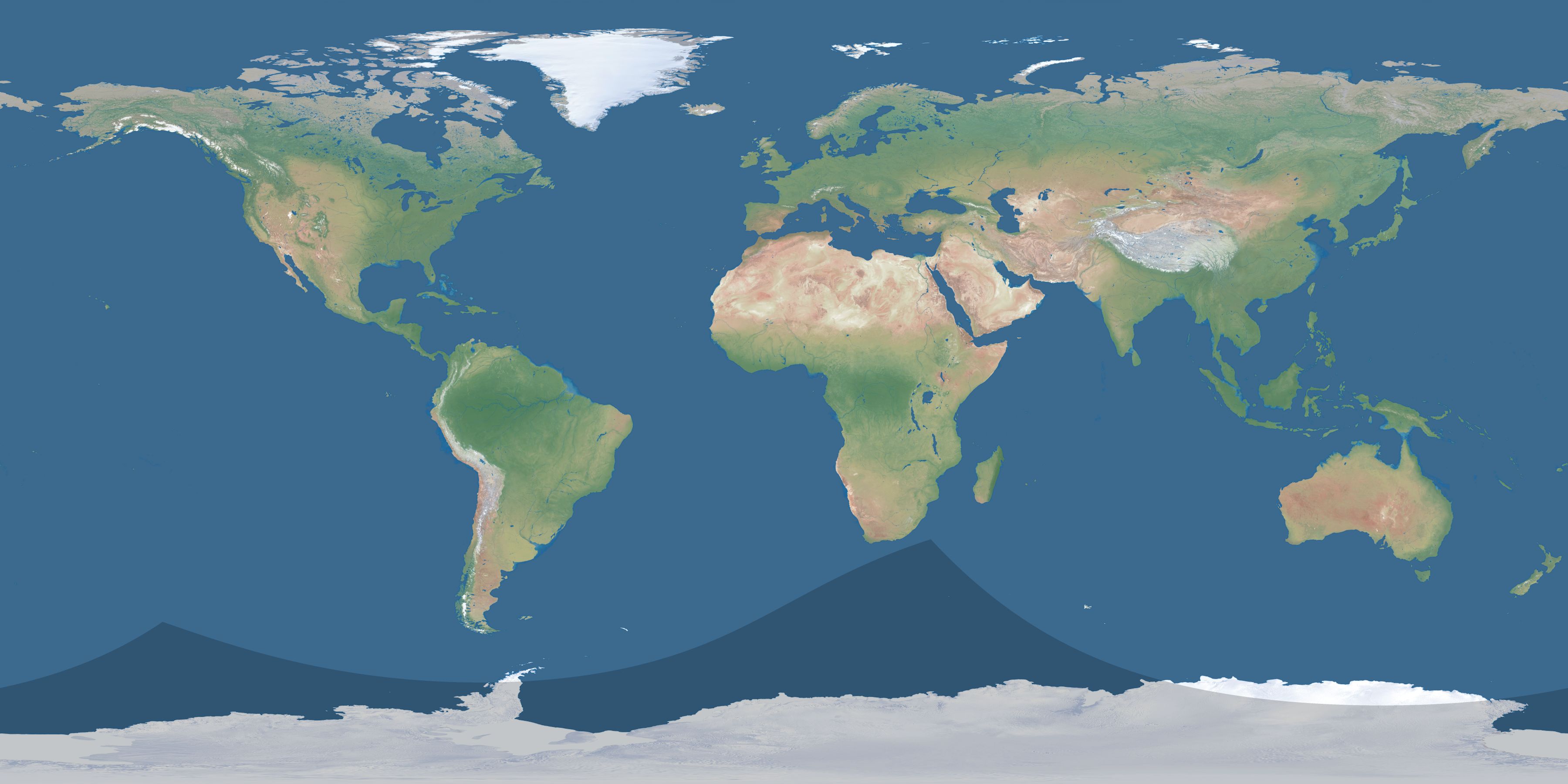 Map of the umbra and penumbra path of the solar eclipse of 01/31/1870