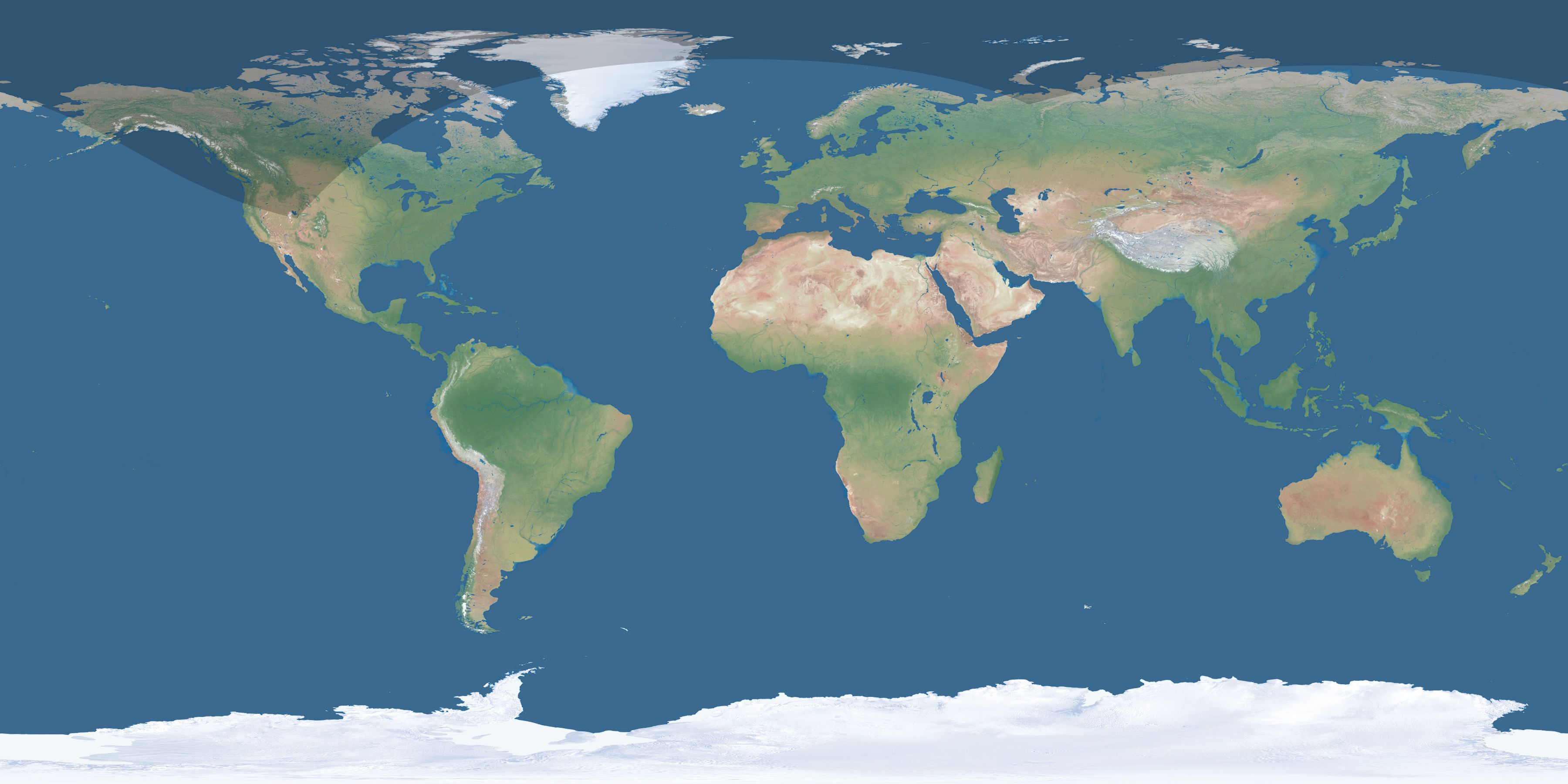 Map of the umbra and penumbra path of the solar eclipse of 08/20/1906