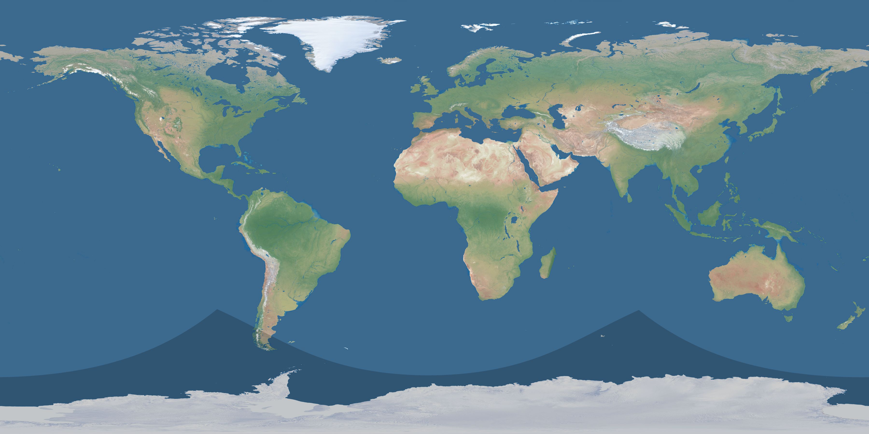 Map of the umbra and penumbra path of the solar eclipse of 01/03/1946