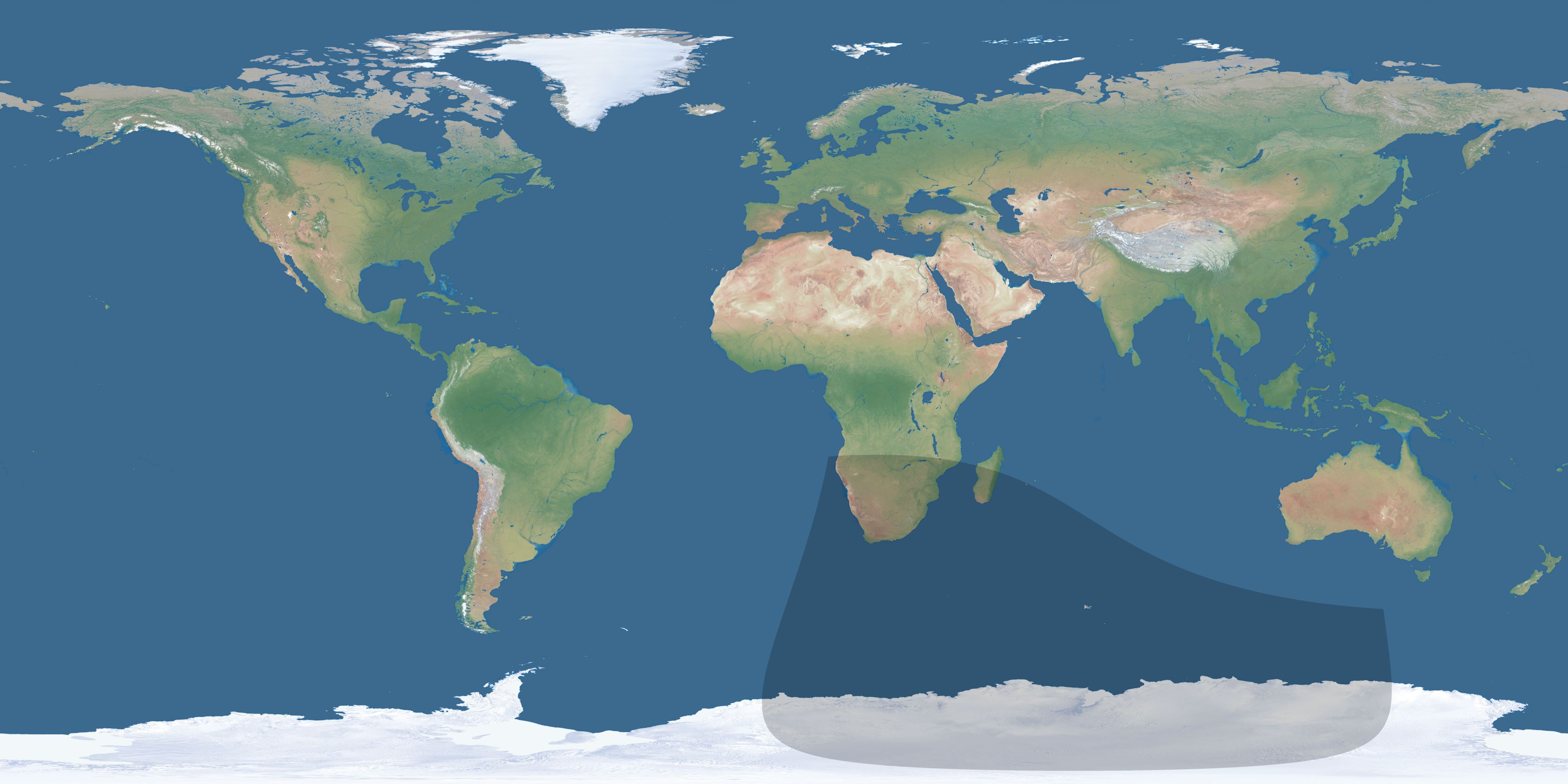 Map of the umbra and penumbra path of the solar eclipse of 09/13/2015