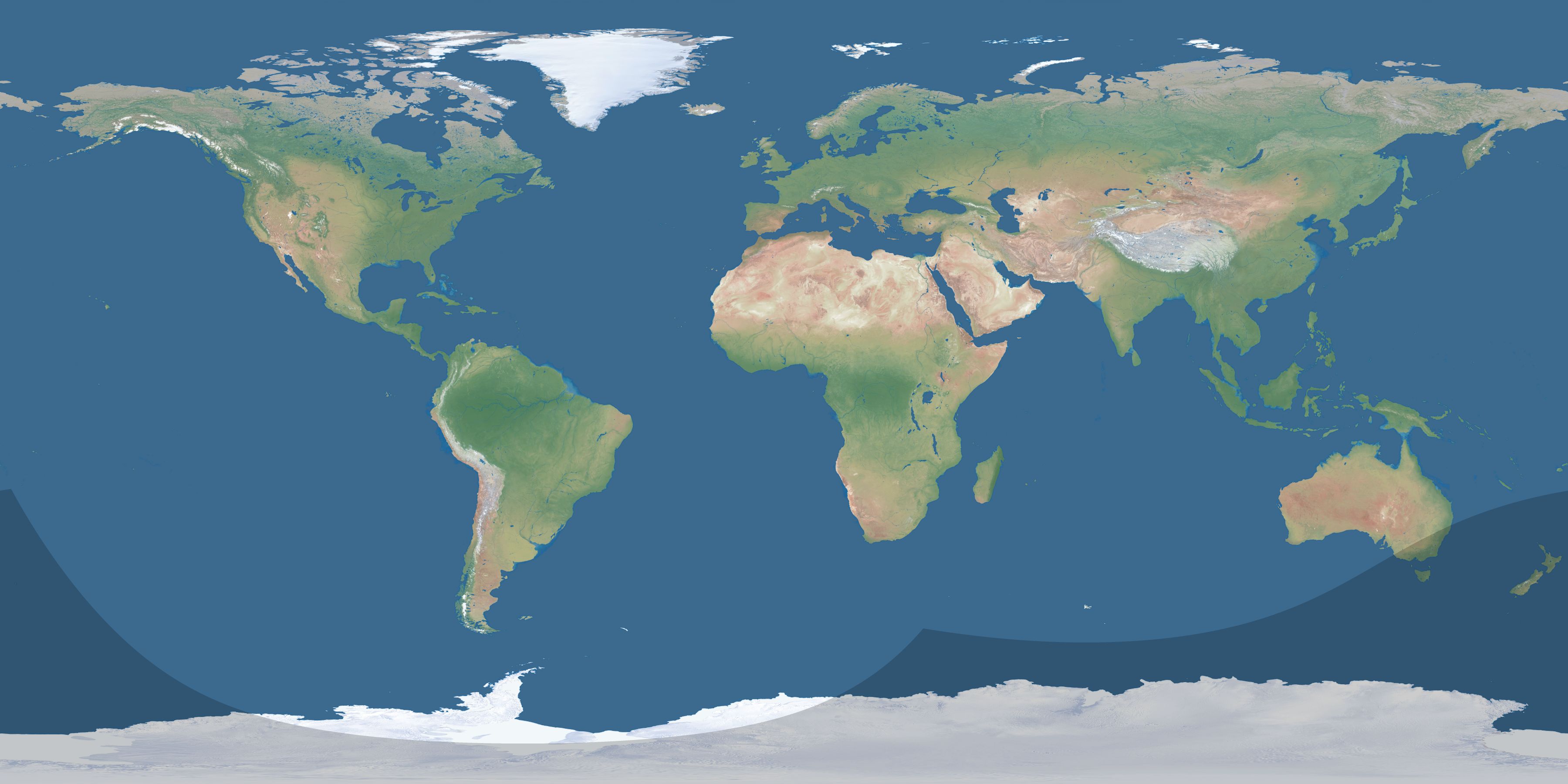 Map of the umbra and penumbra path of the solar eclipse of 02/27/2036