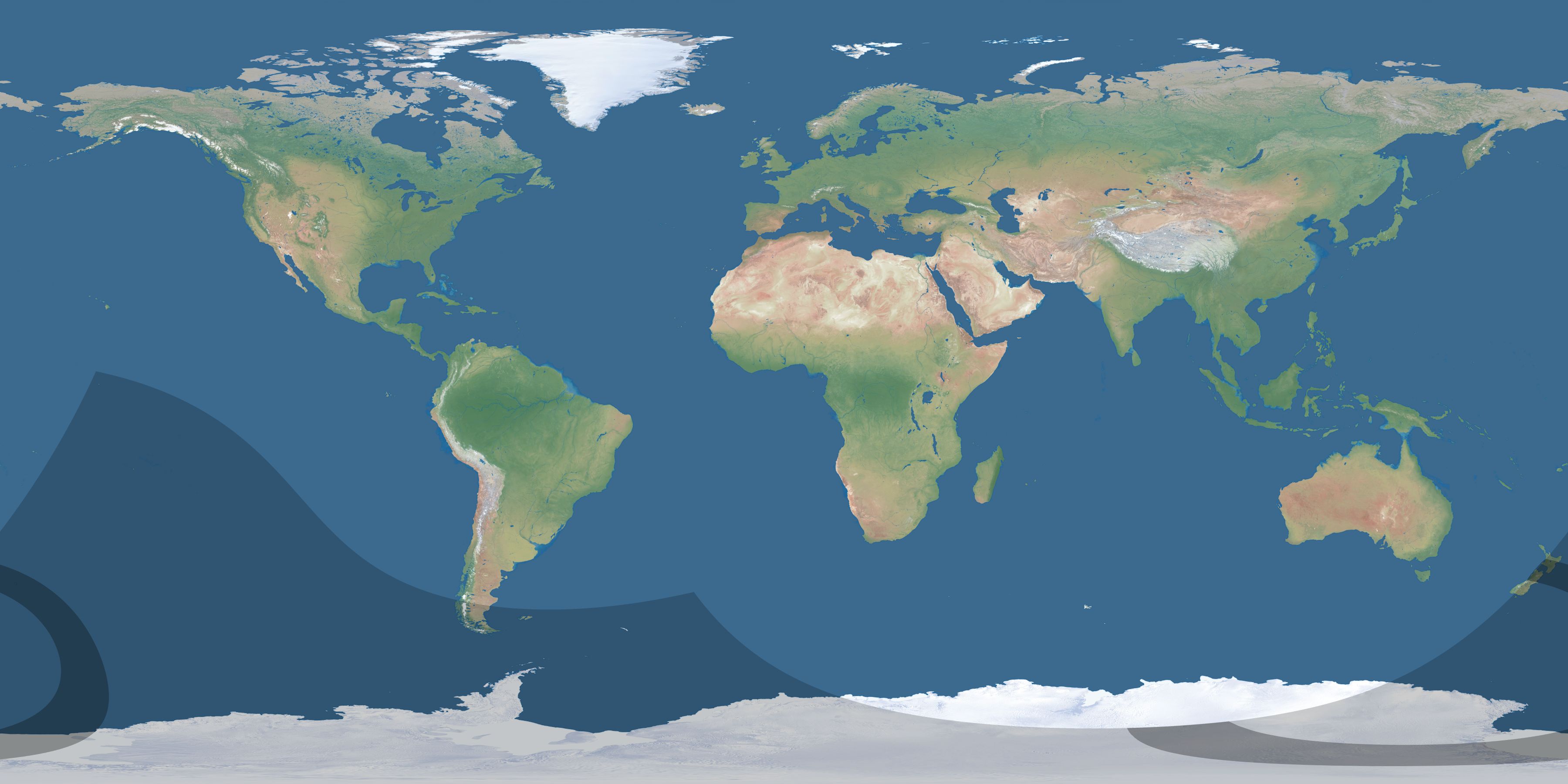 Map of the umbra and penumbra path of the solar eclipse of 10/24/2079