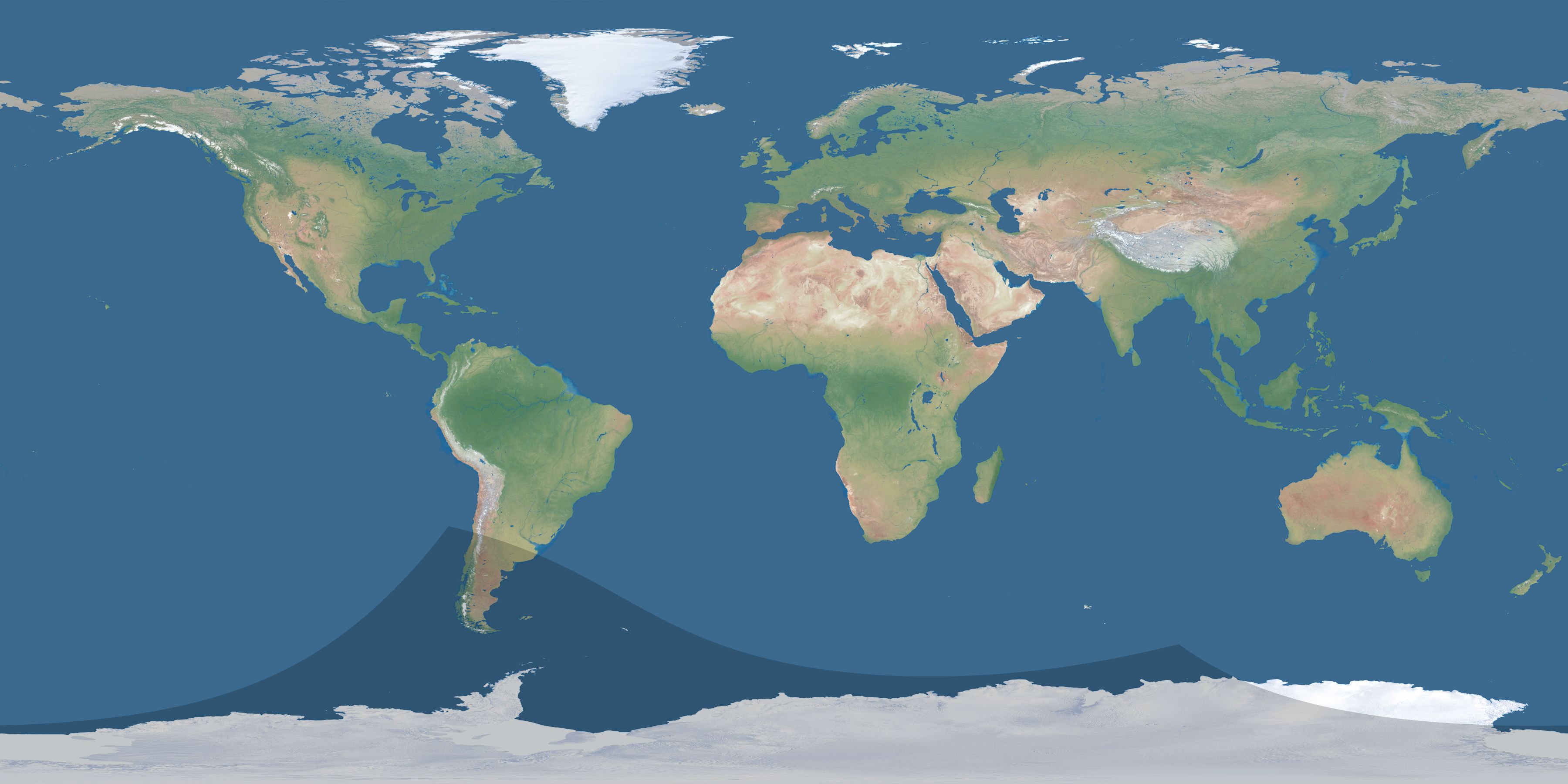 Map of the umbra and penumbra path of the solar eclipse of 10/26/2087