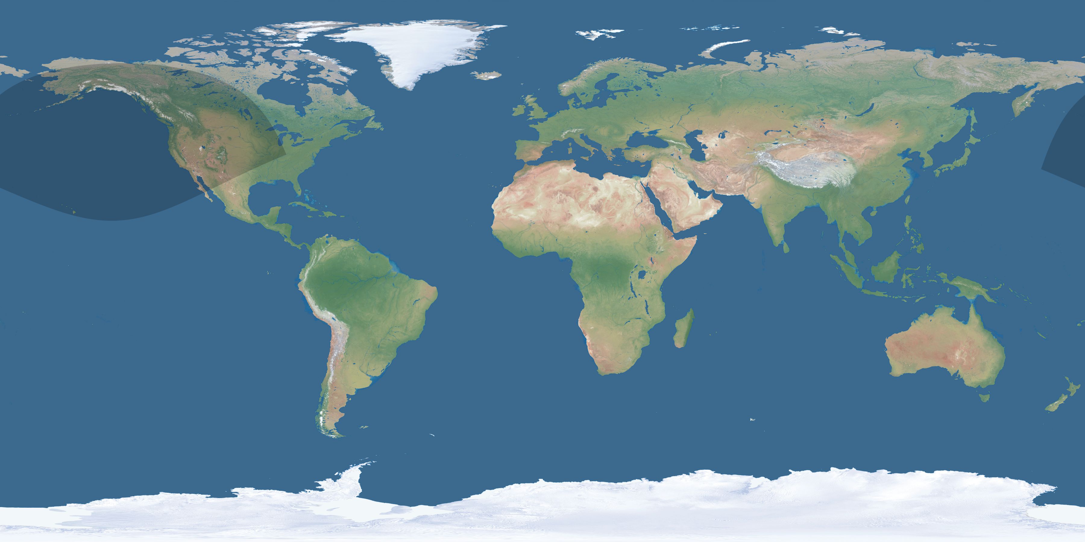 Map of the umbra and penumbra path of the solar eclipse of 01/09/2149
