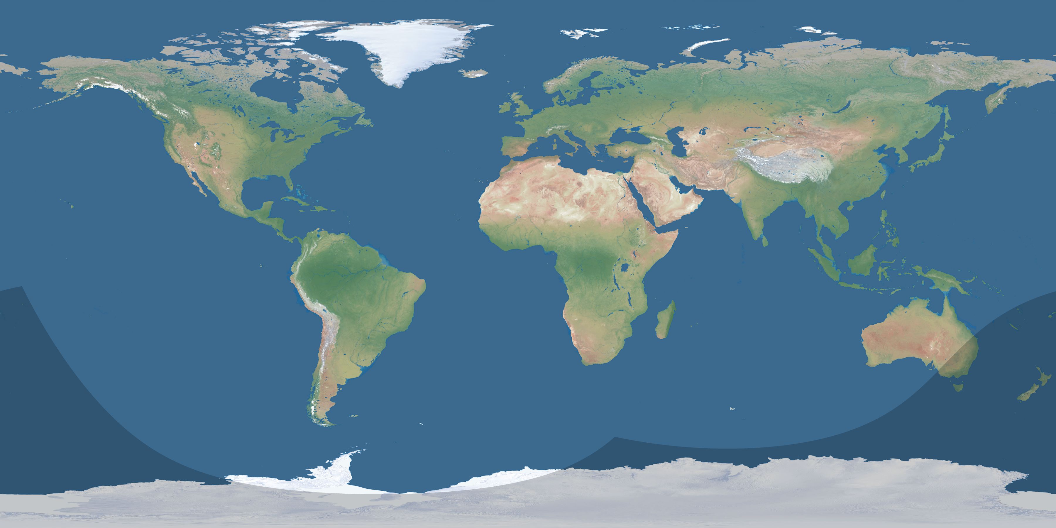 Map of the umbra and penumbra path of the solar eclipse of 02/21/2156