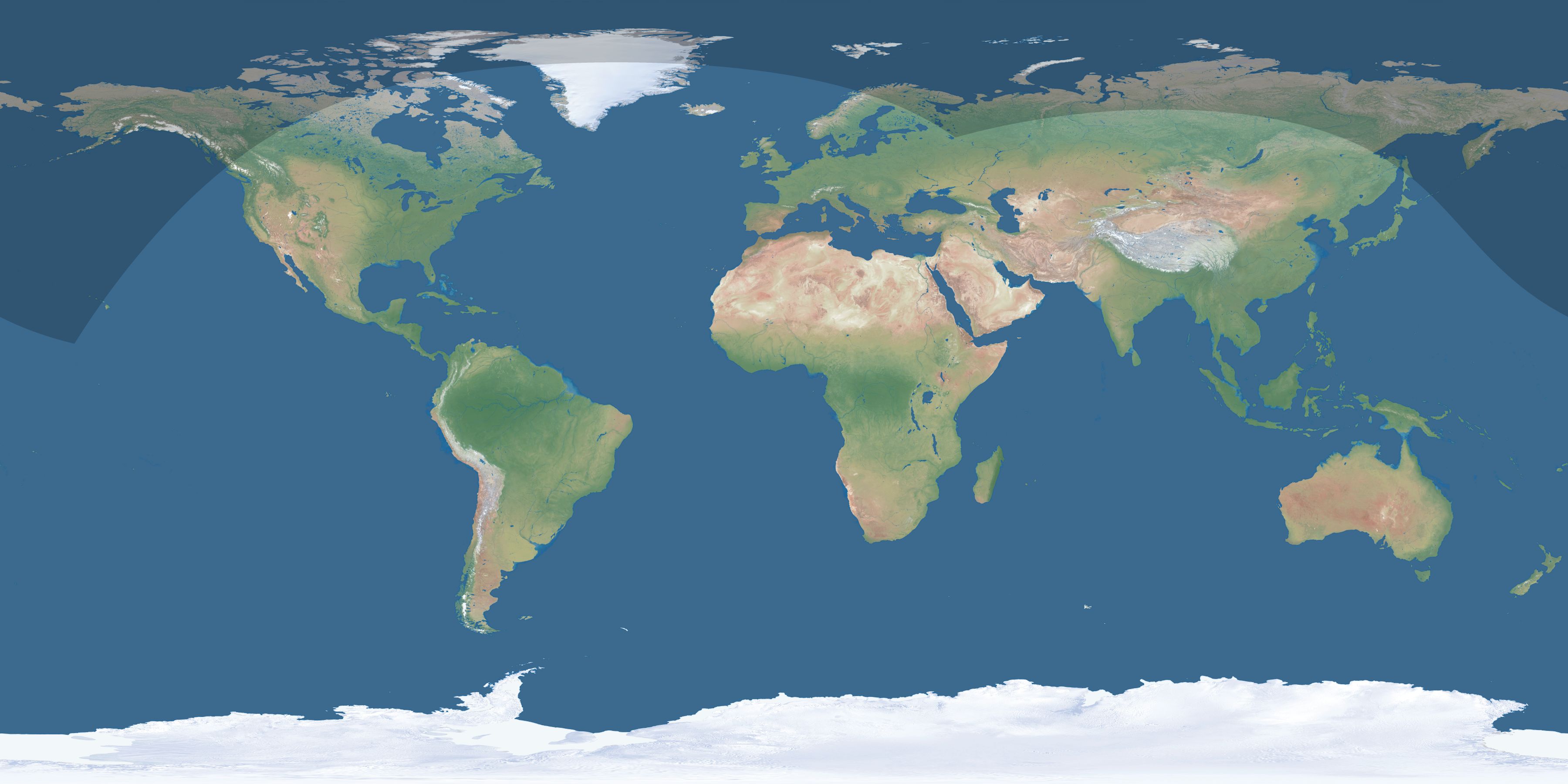 Map of the umbra and penumbra path of the solar eclipse of 08/16/2156