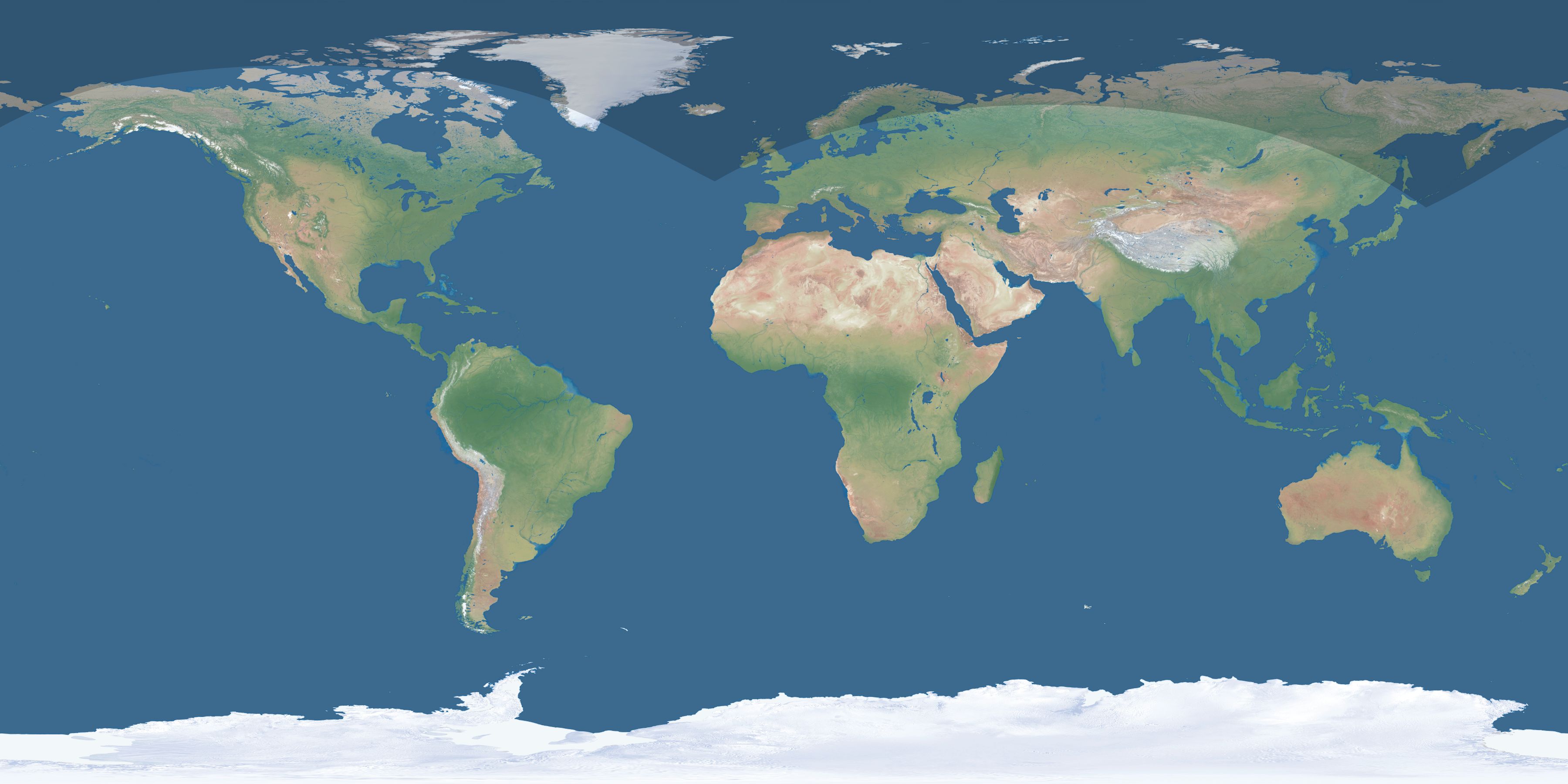 Map of the umbra and penumbra path of the solar eclipse of 06/24/2188