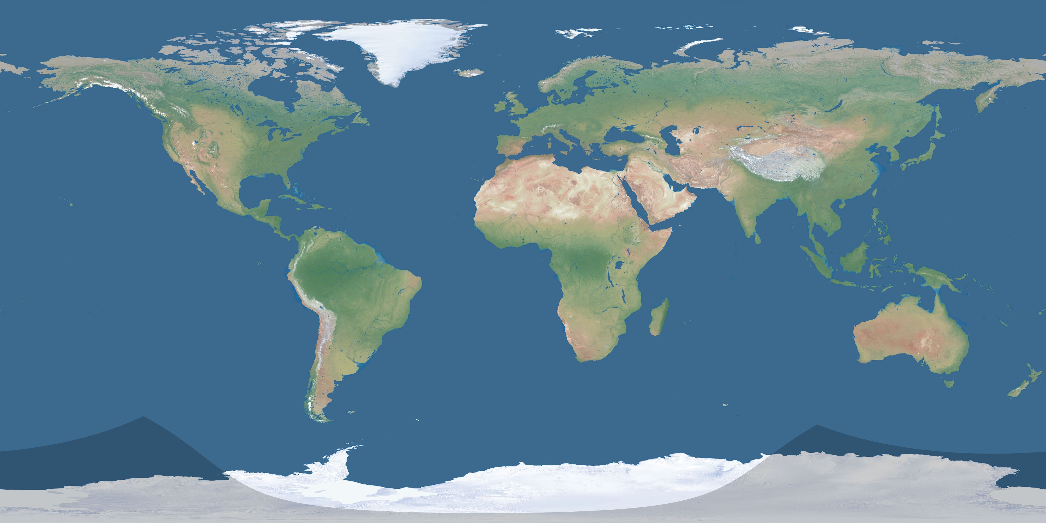 Map of the umbra and penumbra path of the solar eclipse of 12/30/2206