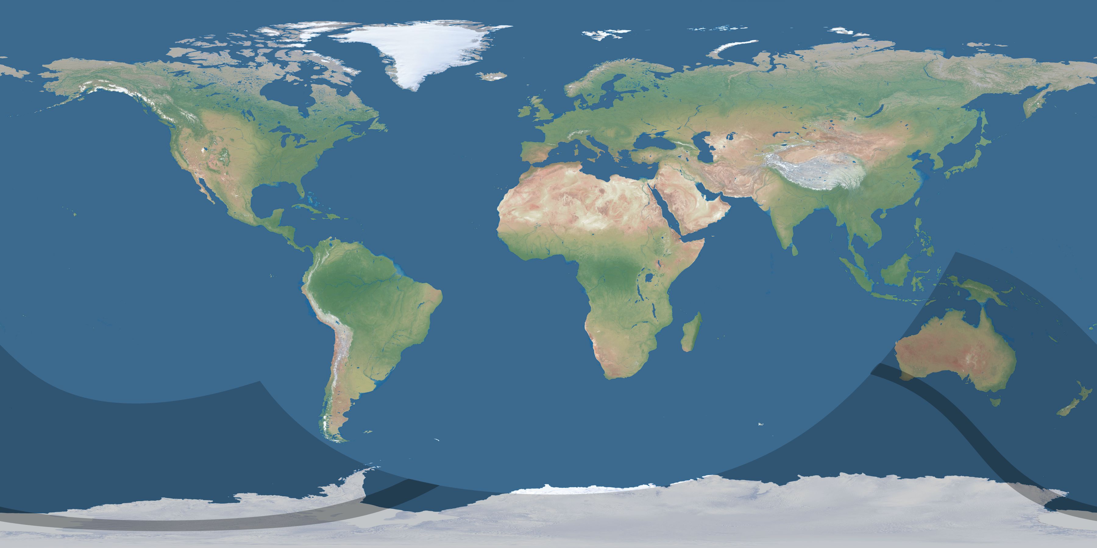 Map of the umbra and penumbra path of the solar eclipse of 11/09/2227