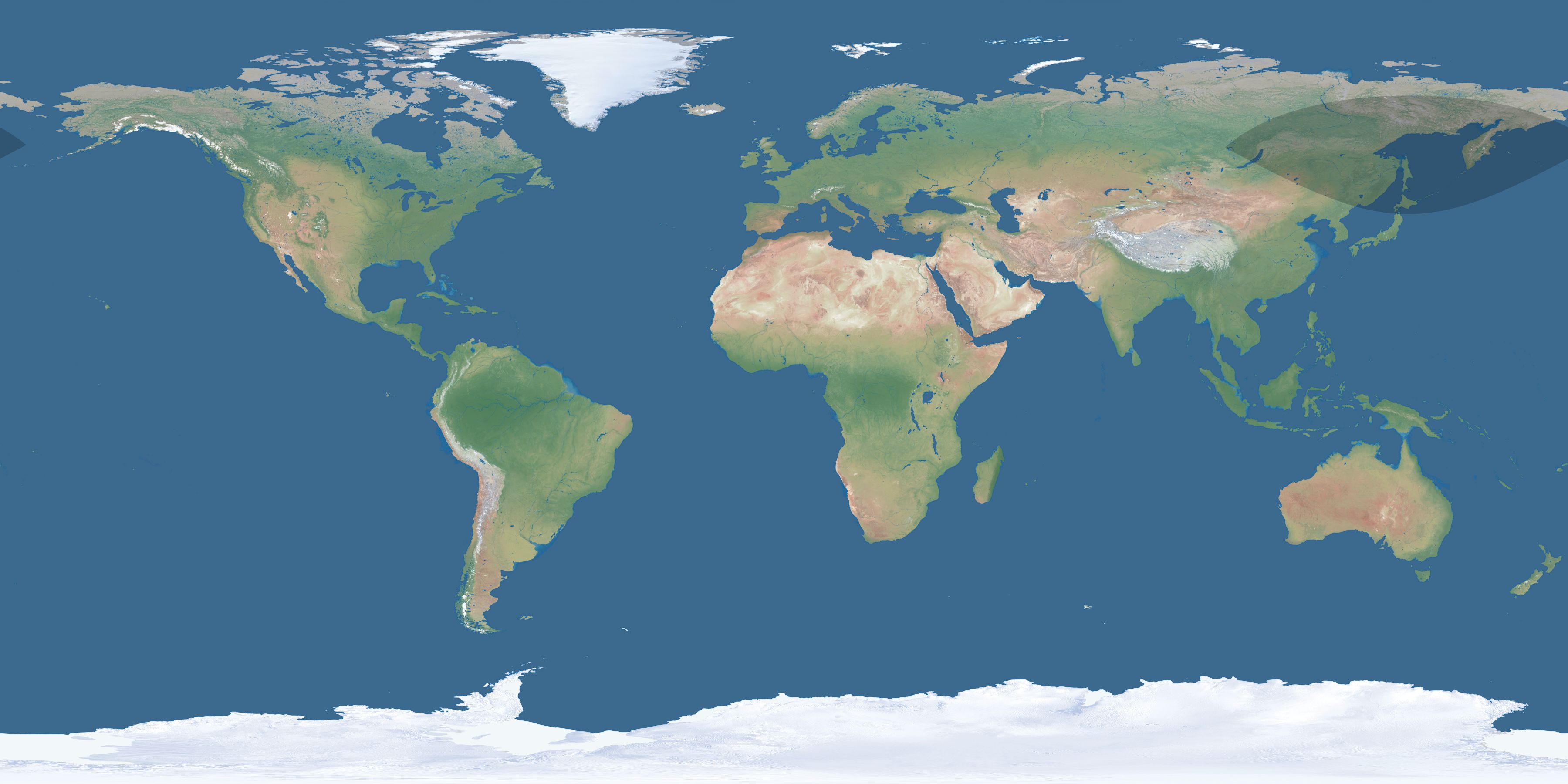 Map of the umbra and penumbra path of the solar eclipse of 12/11/2235