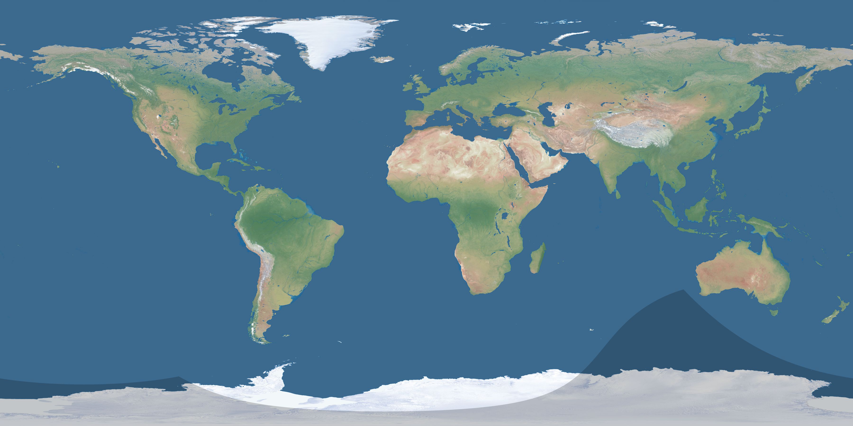 Map of the umbra and penumbra path of the solar eclipse of 02/02/2250