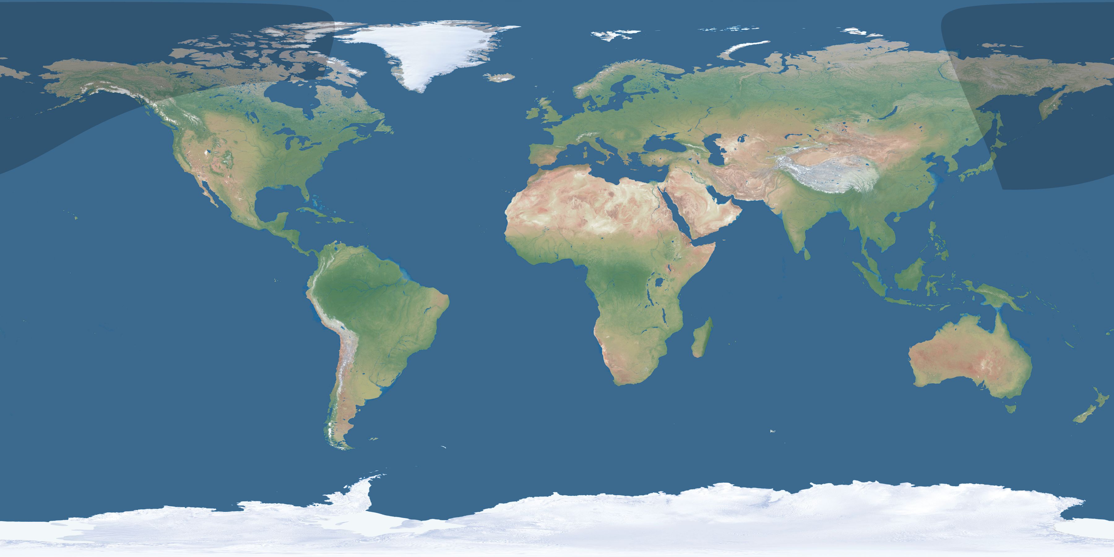Map of the umbra and penumbra path of the solar eclipse of 03/16/2257