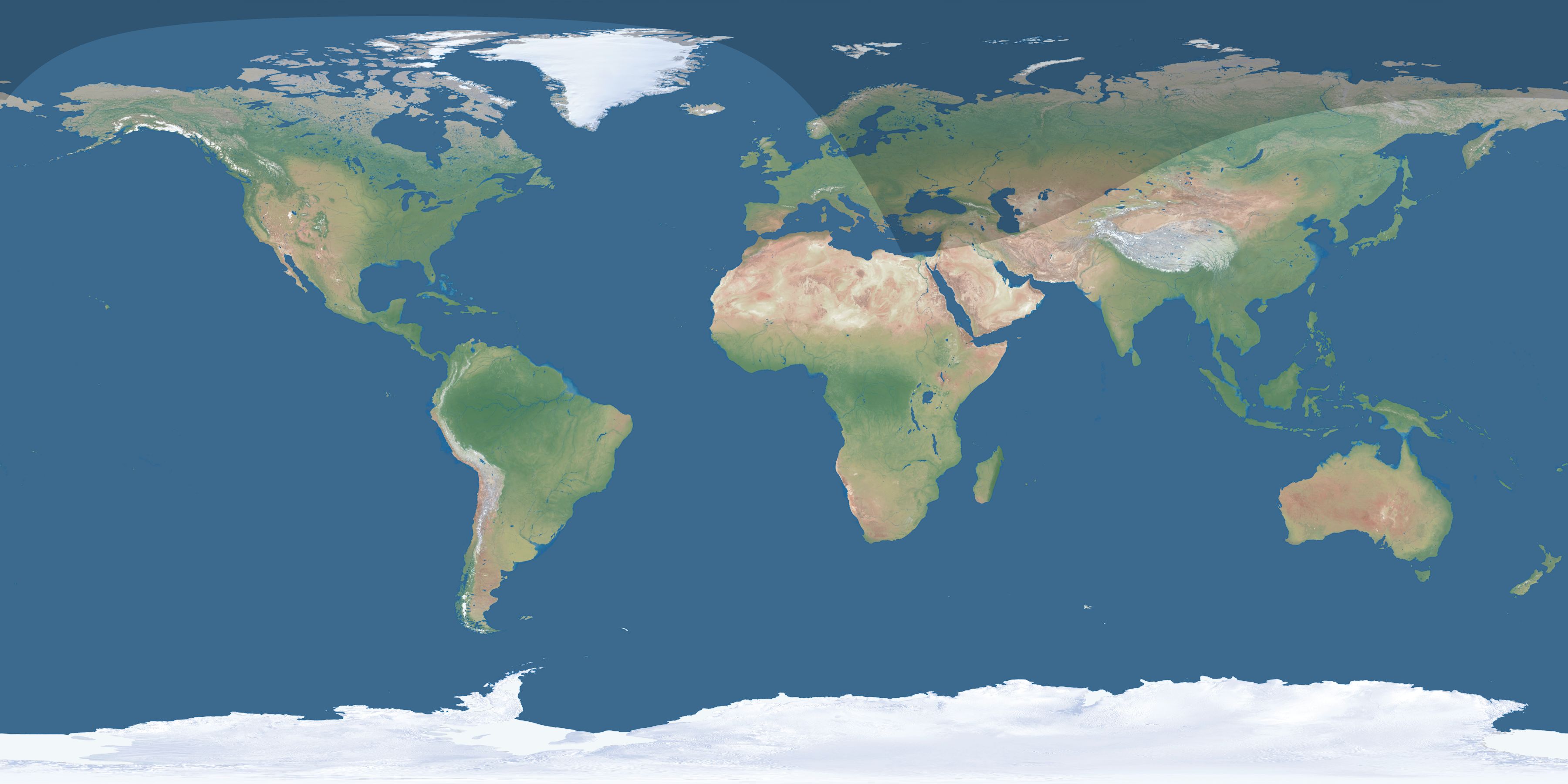 Map of the umbra and penumbra path of the solar eclipse of 03/28/2275