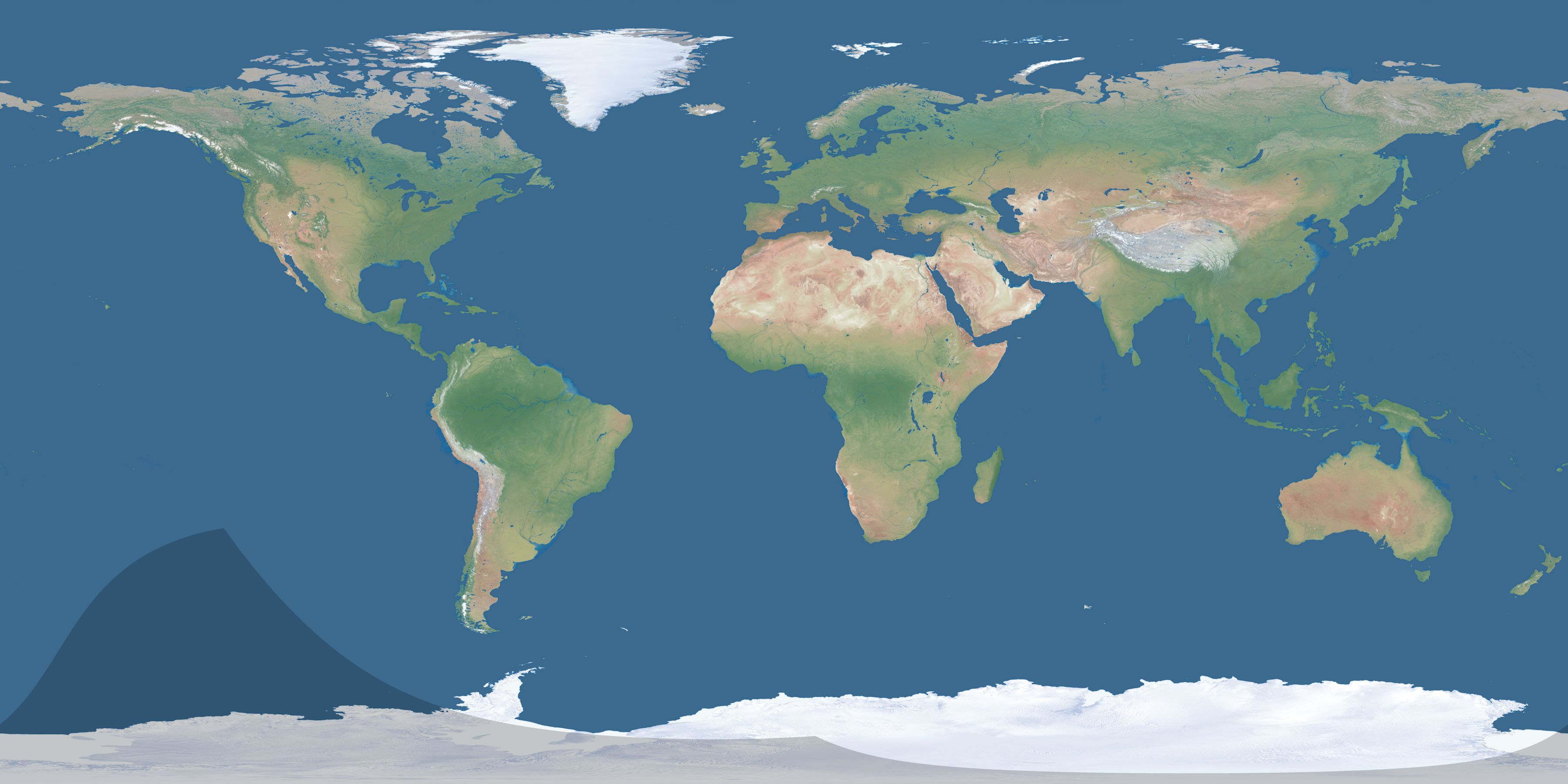 Map of the umbra and penumbra path of the solar eclipse of 02/24/2286