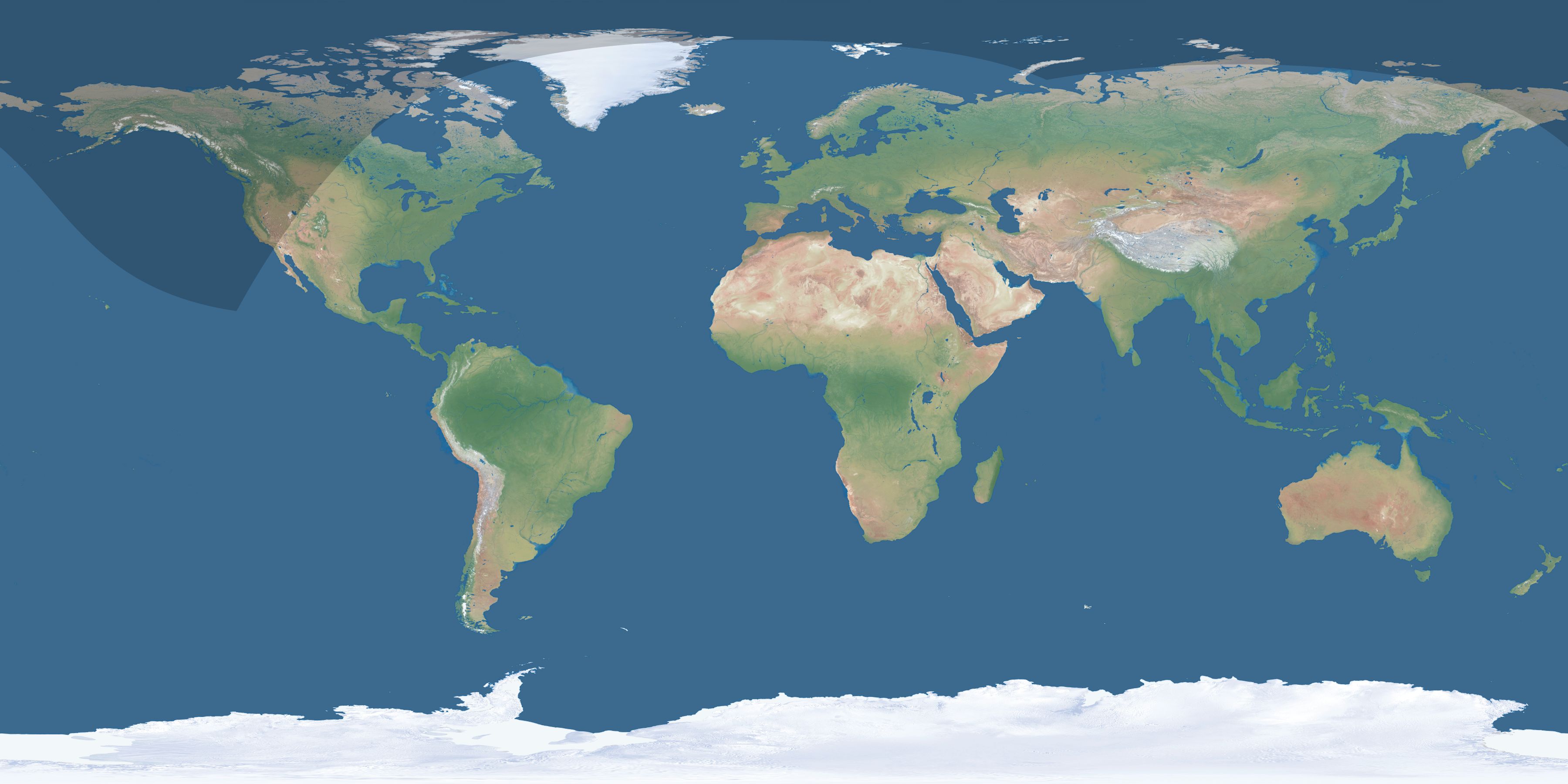 Map of the umbra and penumbra path of the solar eclipse of 09/01/2304