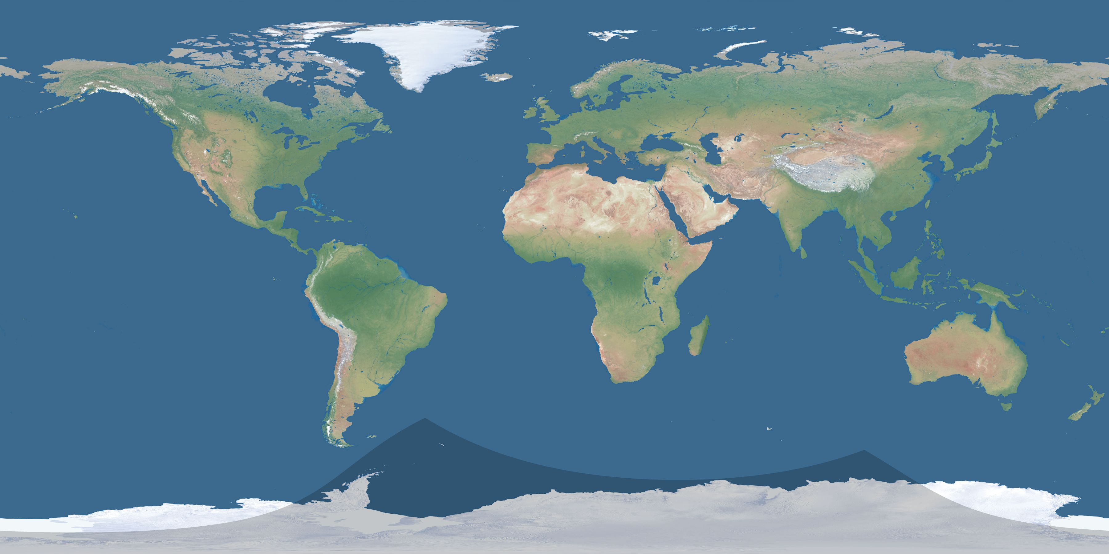 Map of the umbra and penumbra path of the solar eclipse of 12/25/2307