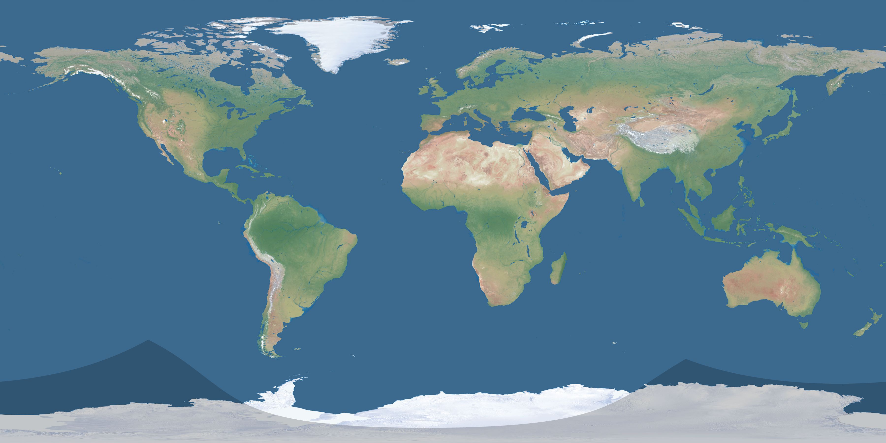 Map of the umbra and penumbra path of the solar eclipse of 12/23/2318