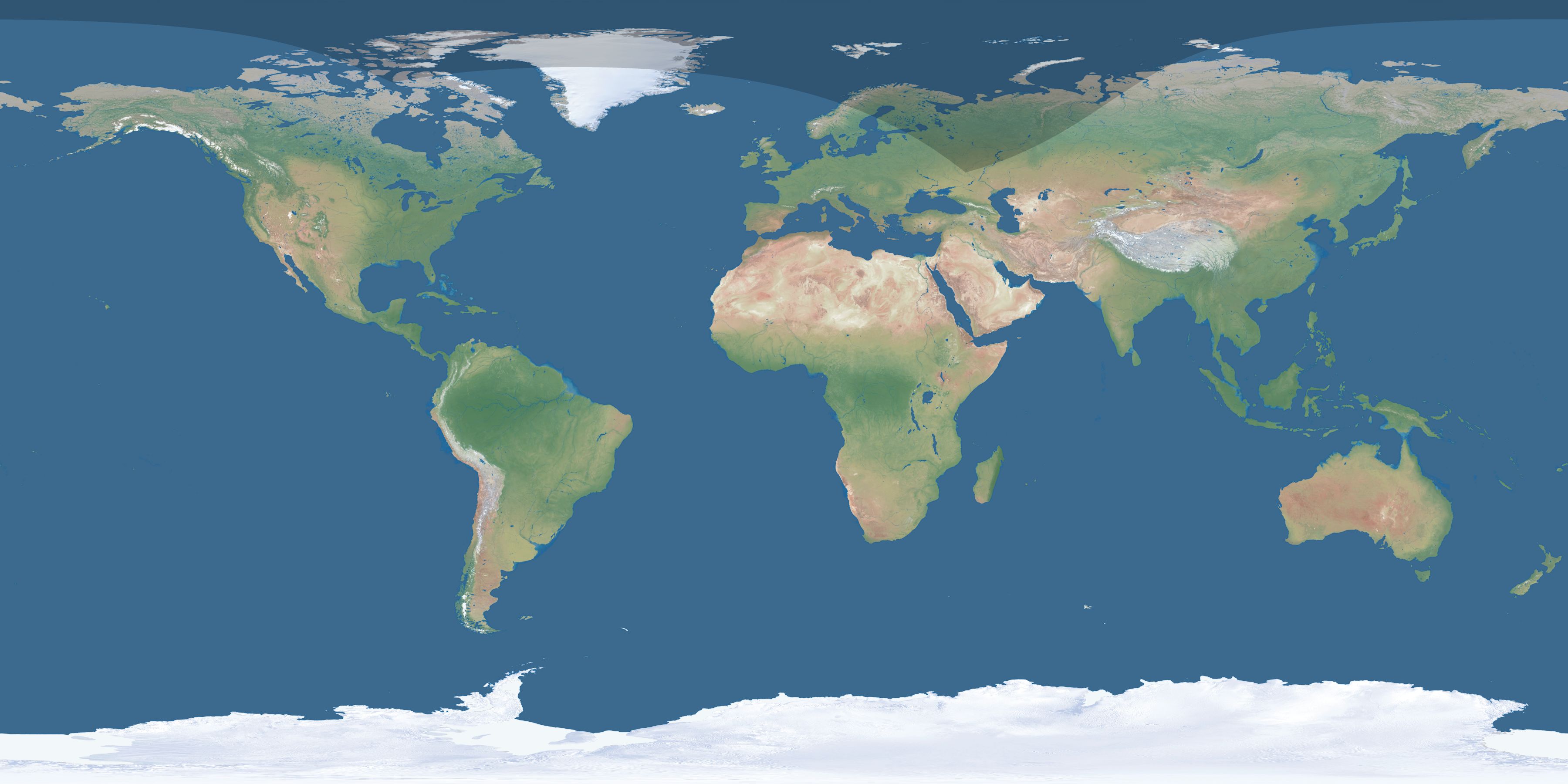 Map of the umbra and penumbra path of the solar eclipse of 04/30/2329