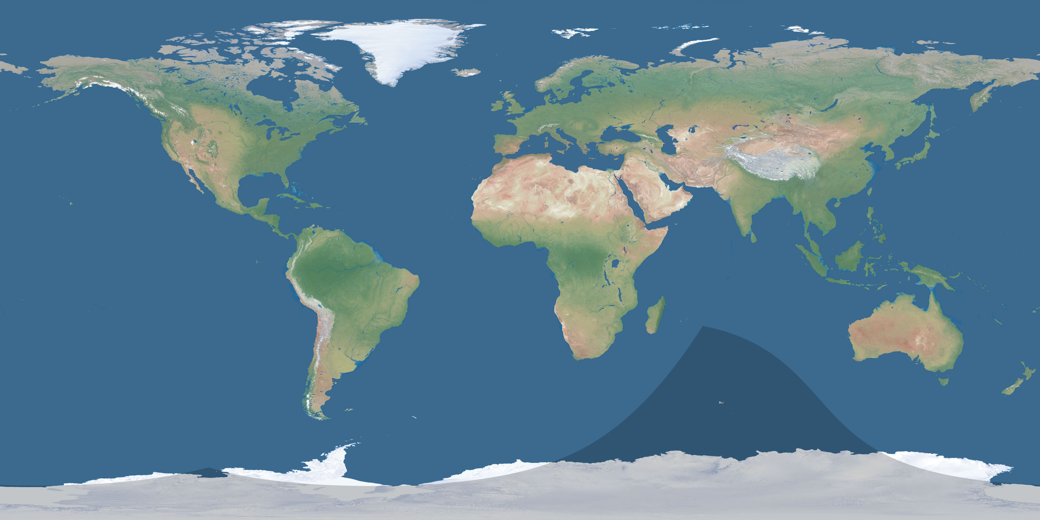Map of the umbra and penumbra path of the solar eclipse of 10/22/2340