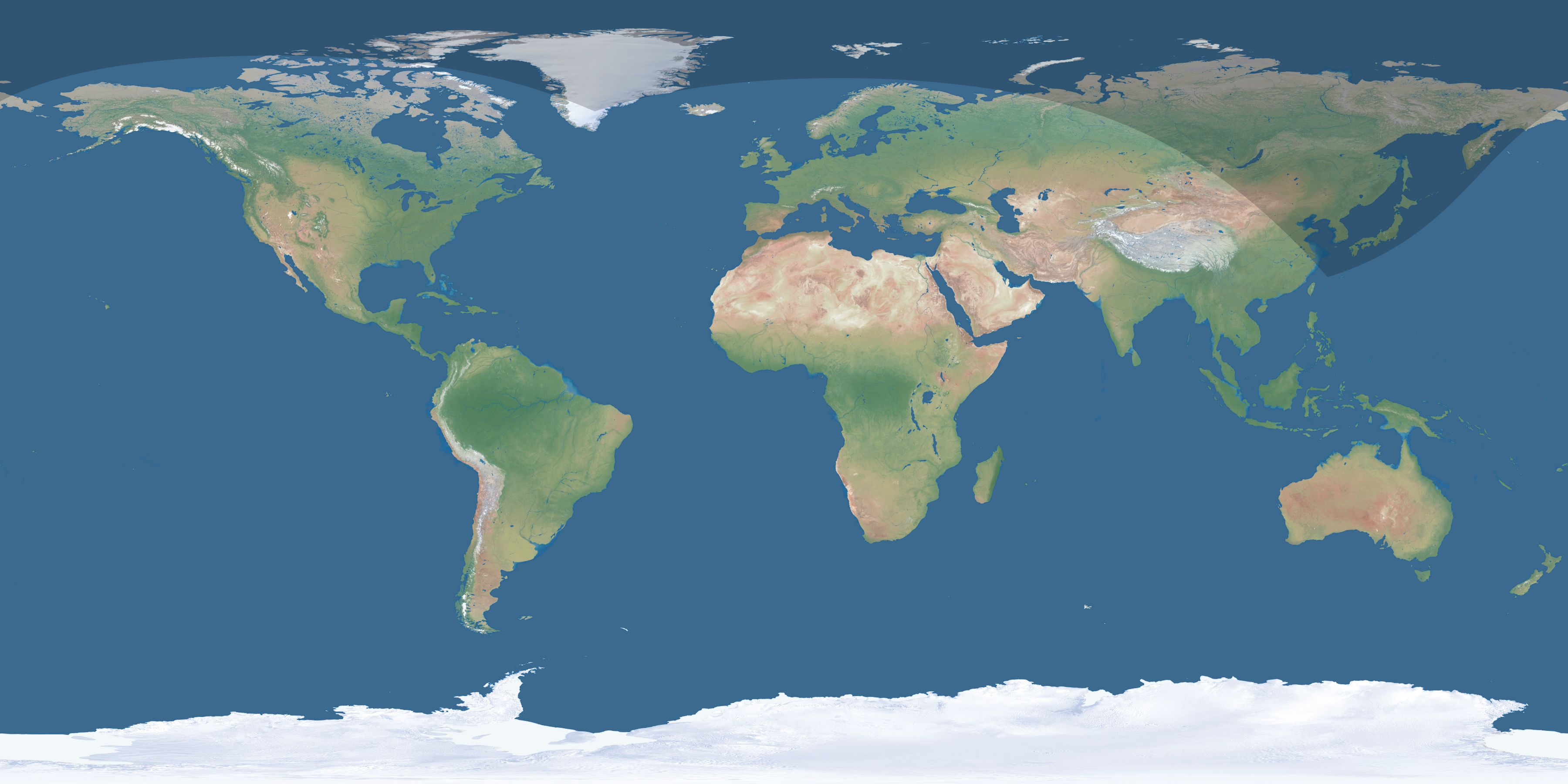 Map of the umbra and penumbra path of the solar eclipse of 05/09/2358