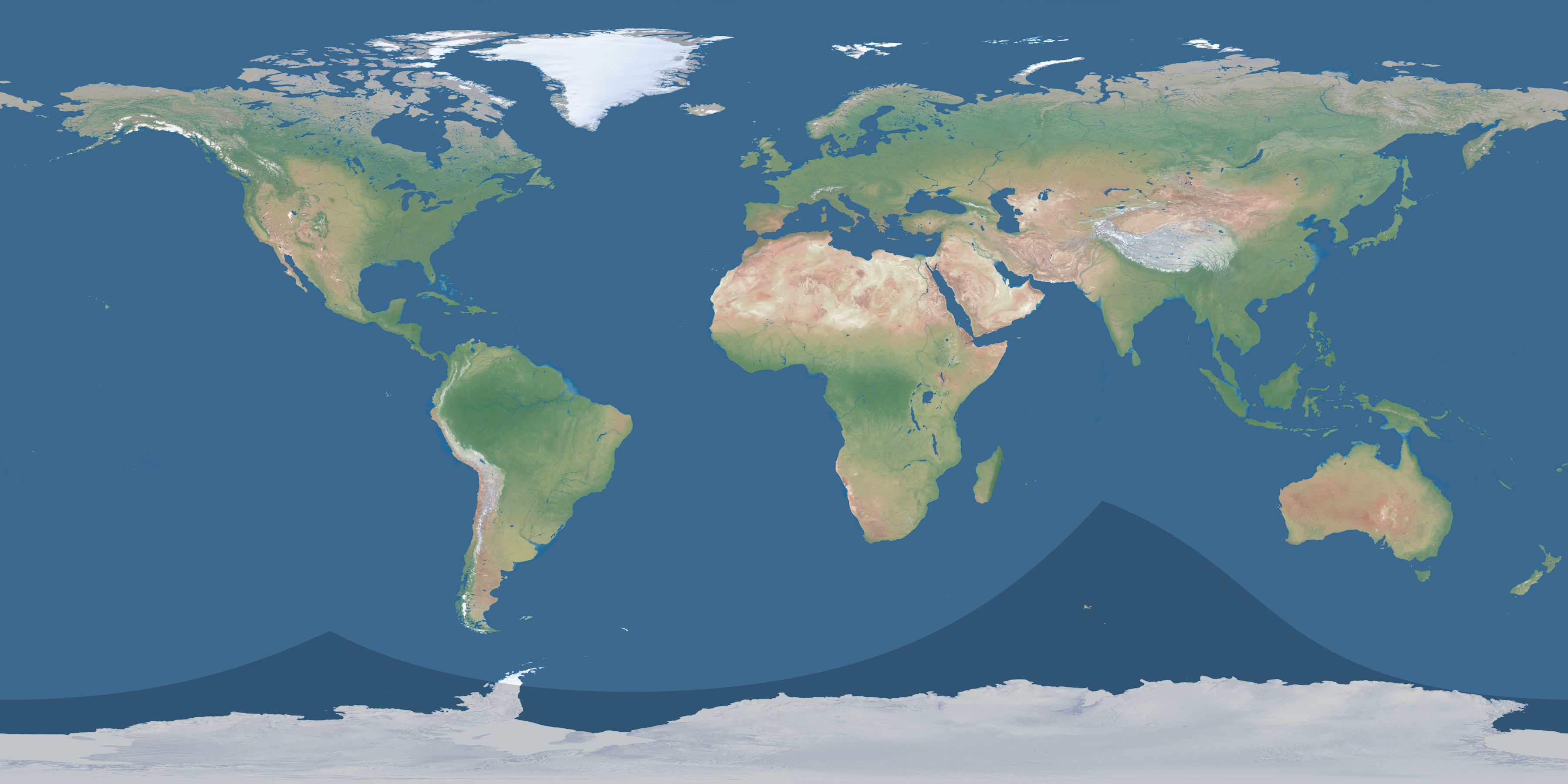 Map of the umbra and penumbra path of the solar eclipse of 11/24/2394