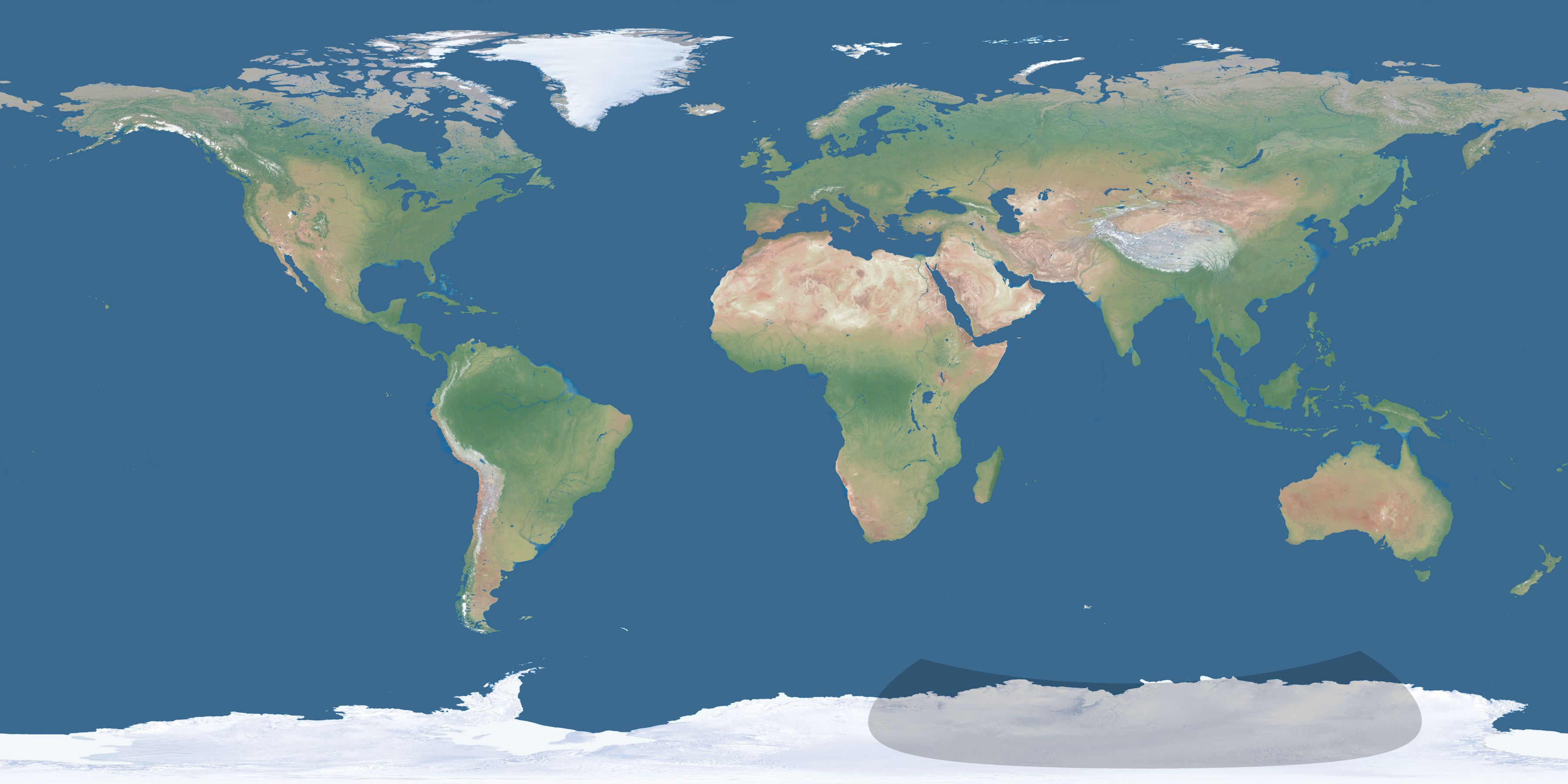 Map of the umbra and penumbra path of the solar eclipse of 12/05/2401
