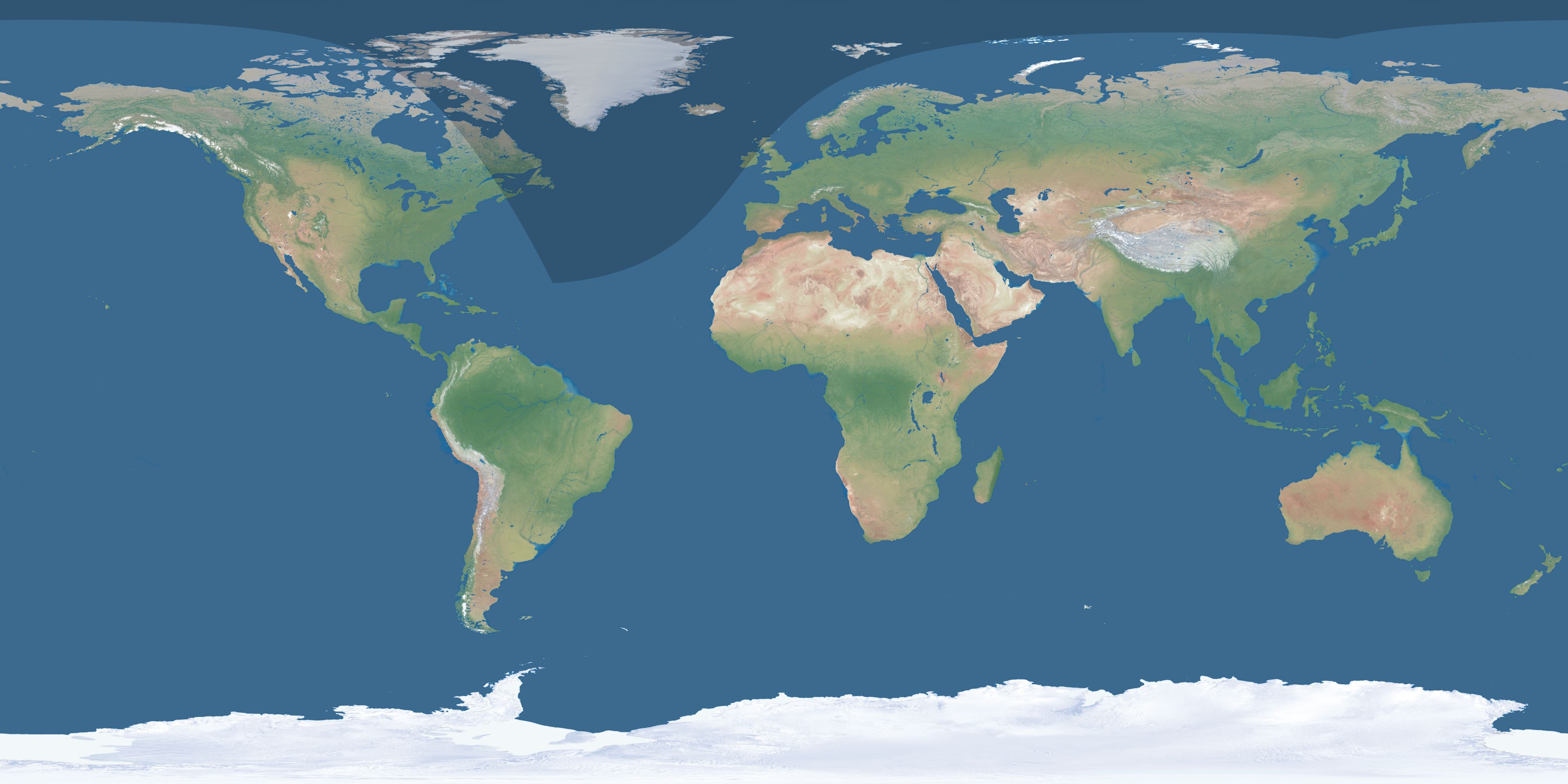 Map of the umbra and penumbra path of the solar eclipse of 03/29/2416