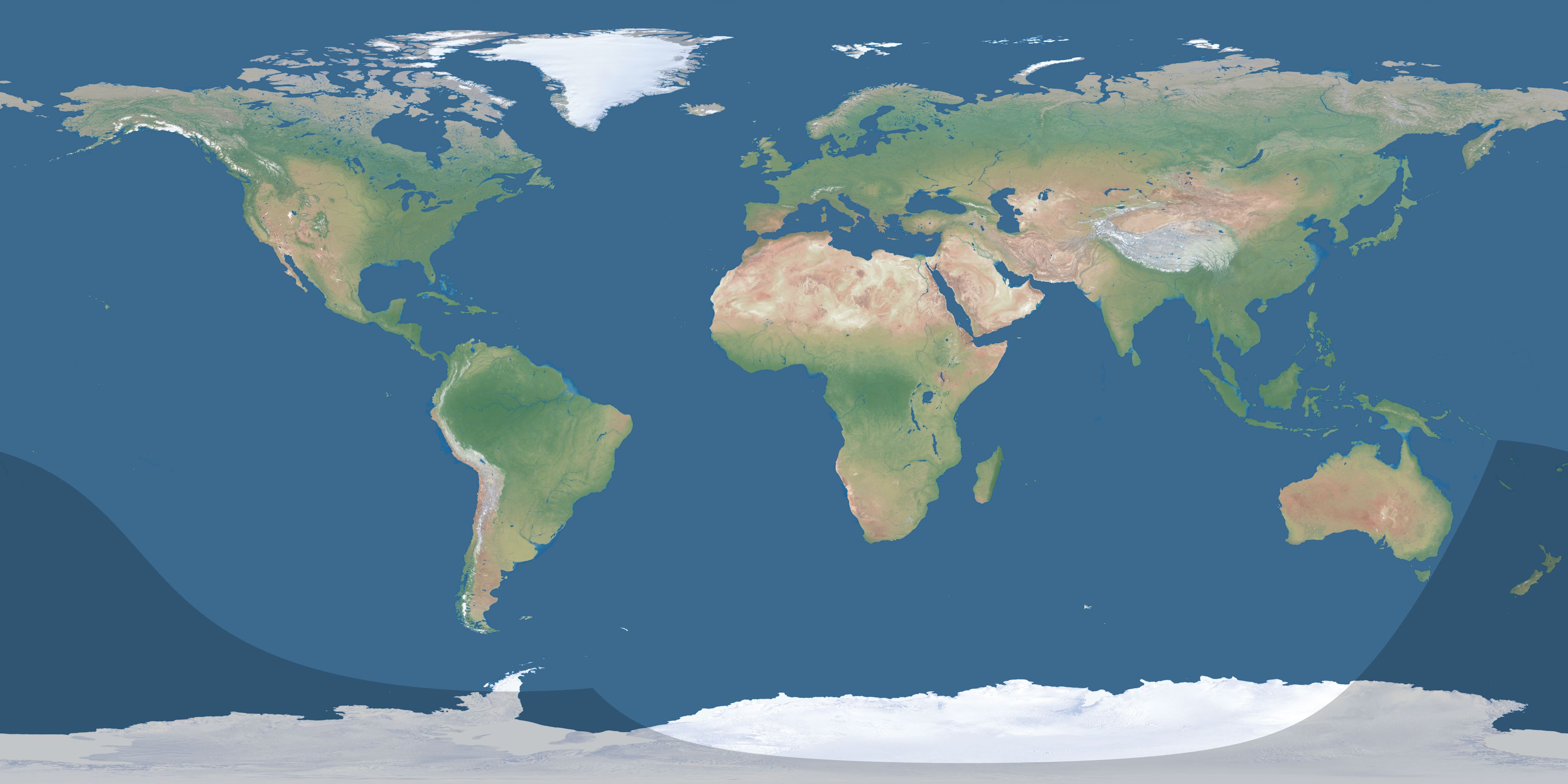 Map of the umbra and penumbra path of the solar eclipse of 10/03/2434