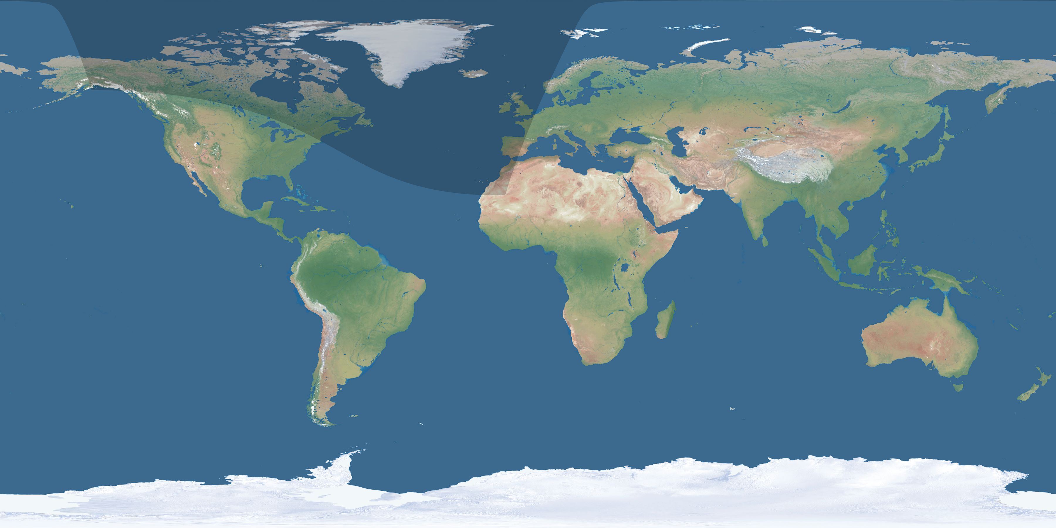 Map of the umbra and penumbra path of the solar eclipse of 09/24/2481