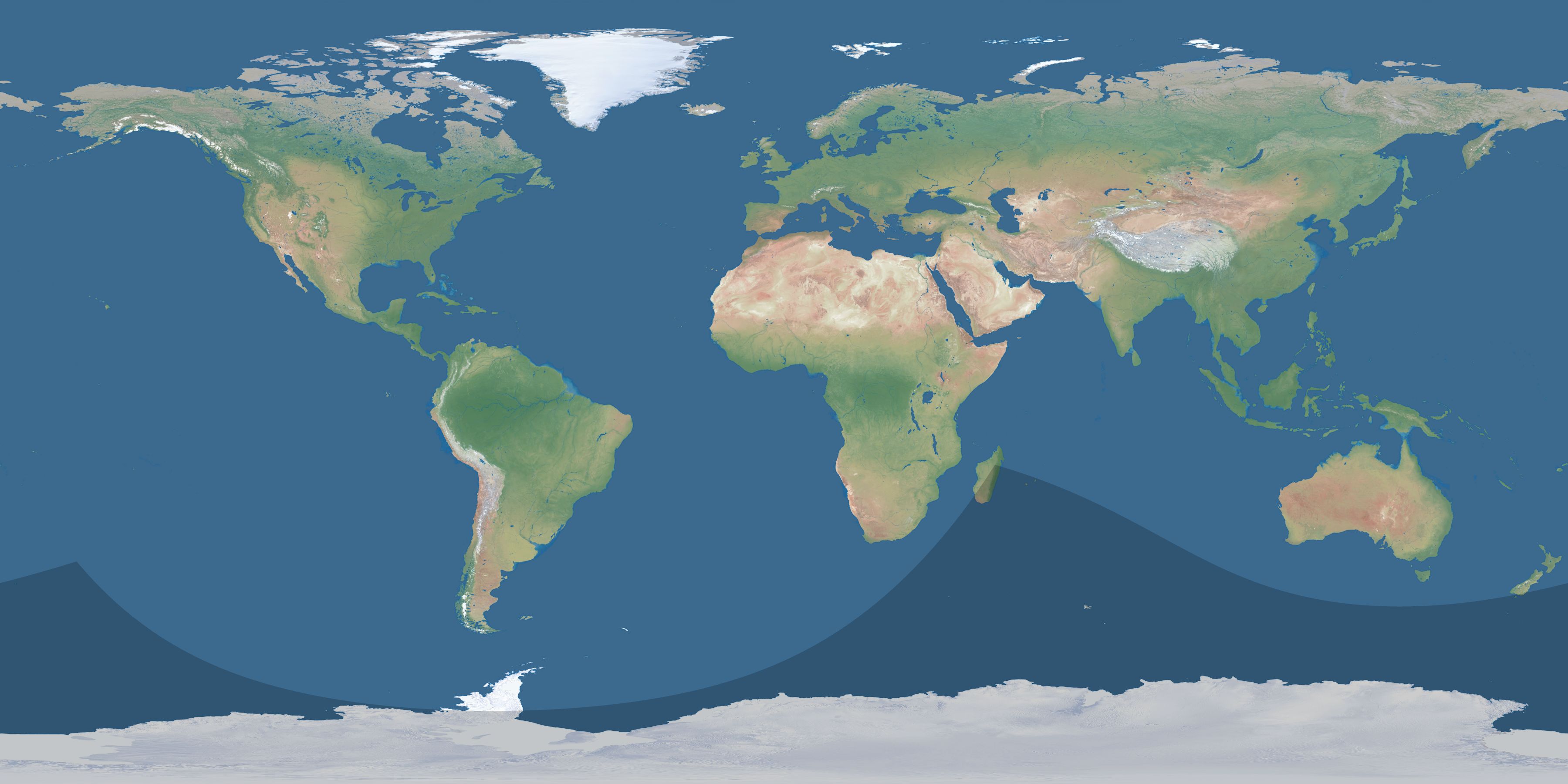 Map of the umbra and penumbra path of the solar eclipse of 11/05/2496