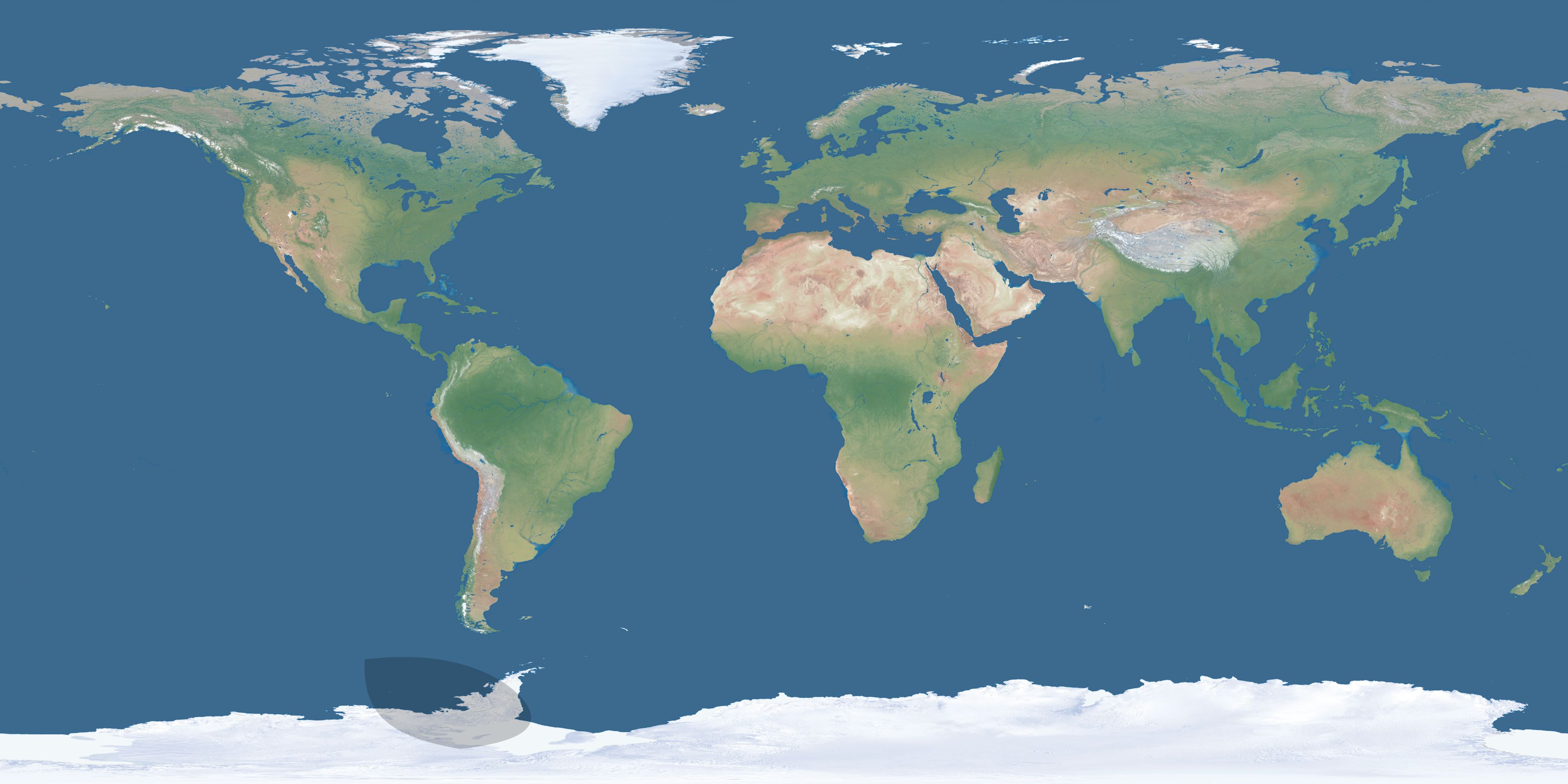 Map of the umbra and penumbra path of the solar eclipse of 09/05/2499