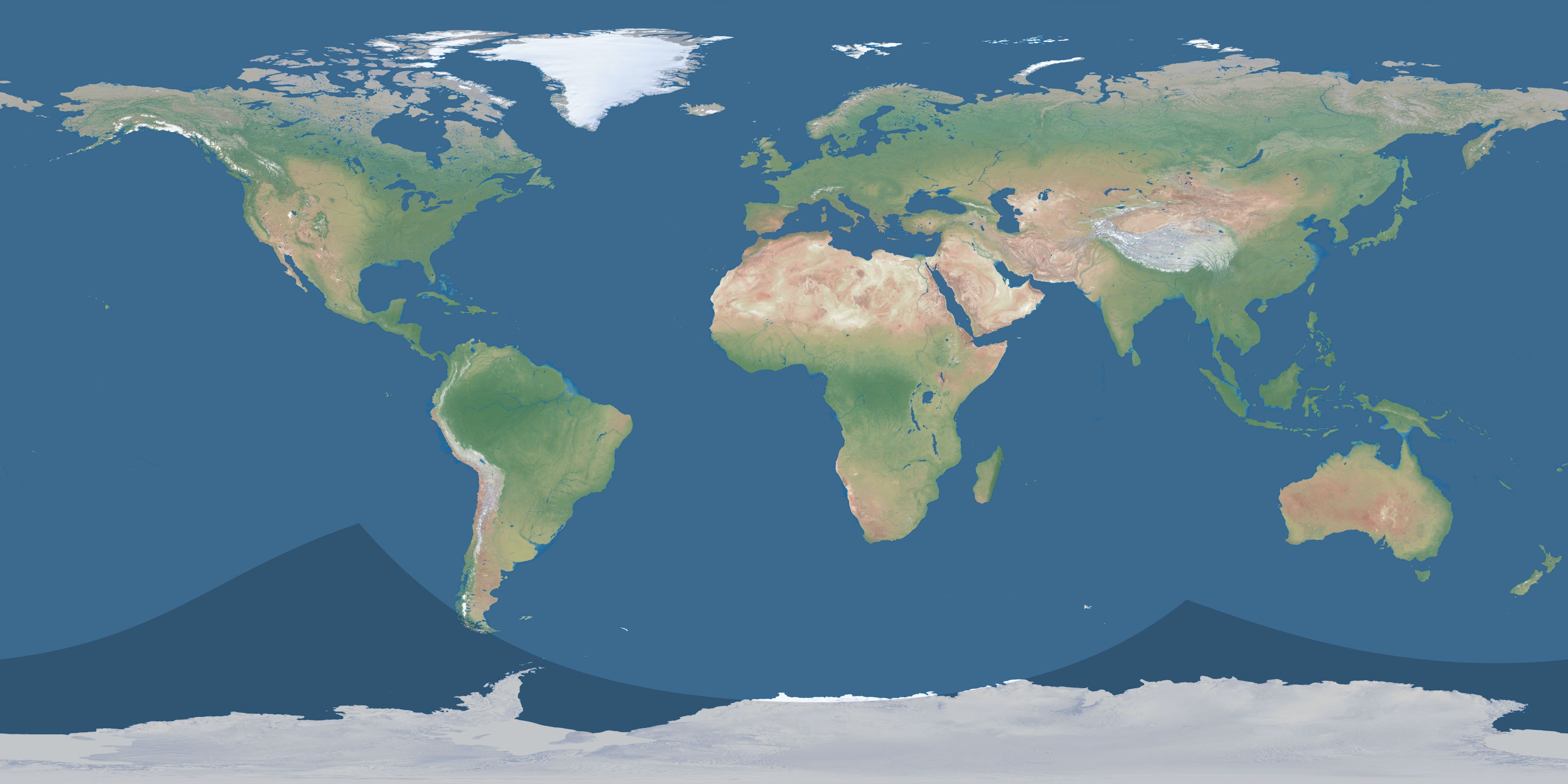 Map of the umbra and penumbra path of the solar eclipse of 01/29/2503