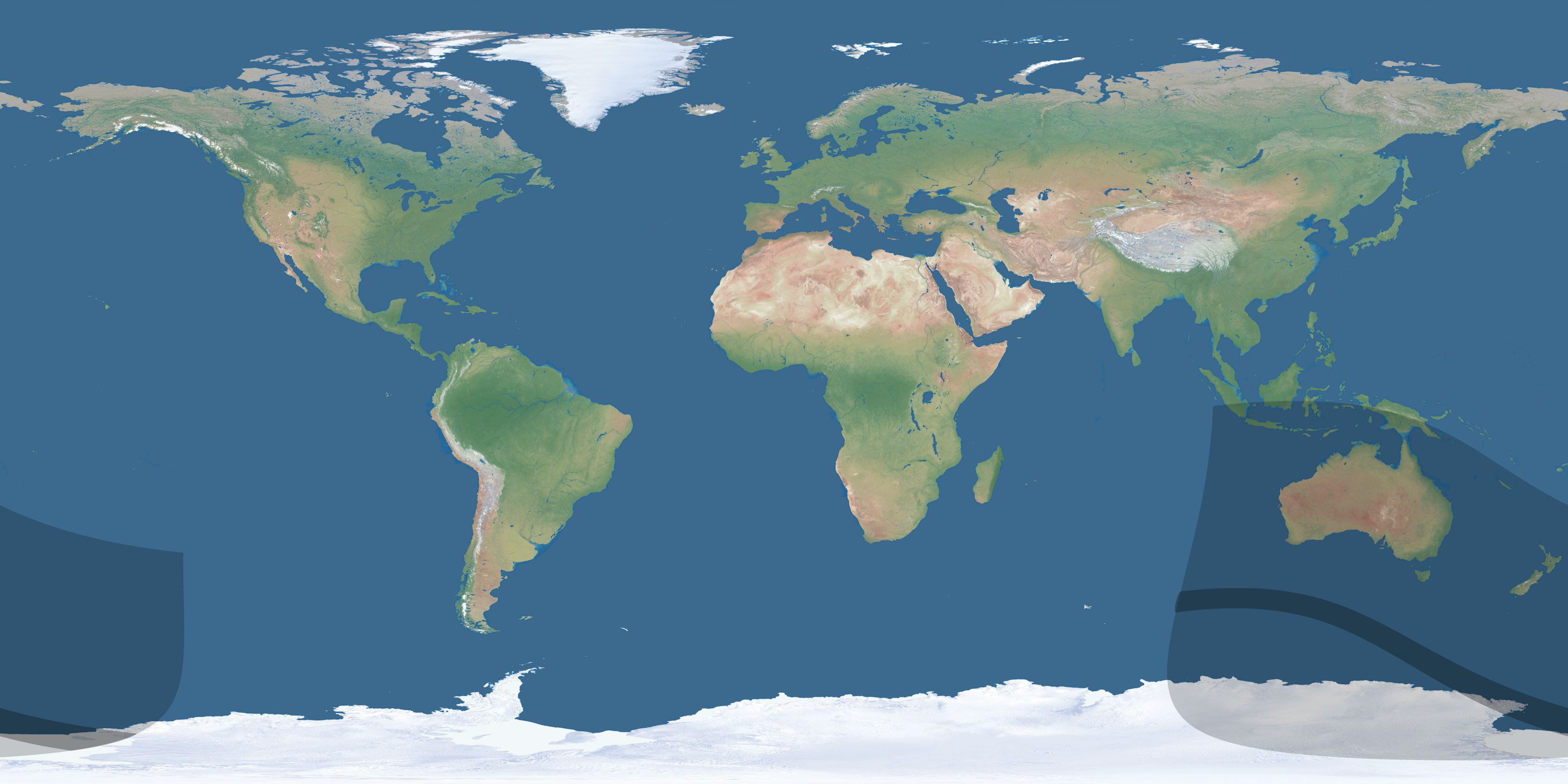 Map of the umbra and penumbra path of the solar eclipse of 09/06/2518