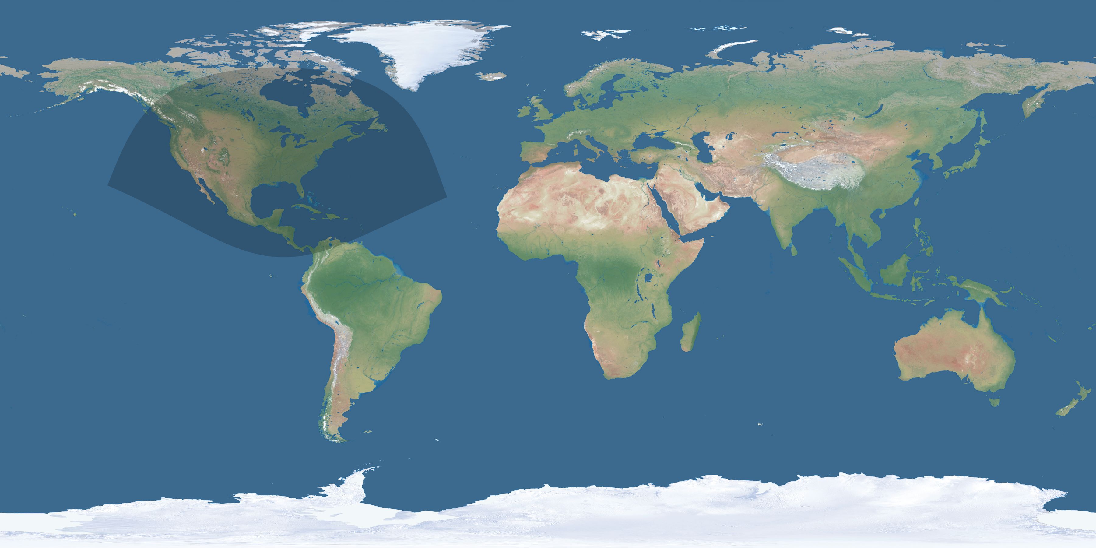 Map of the umbra and penumbra path of the solar eclipse of 12/30/2521