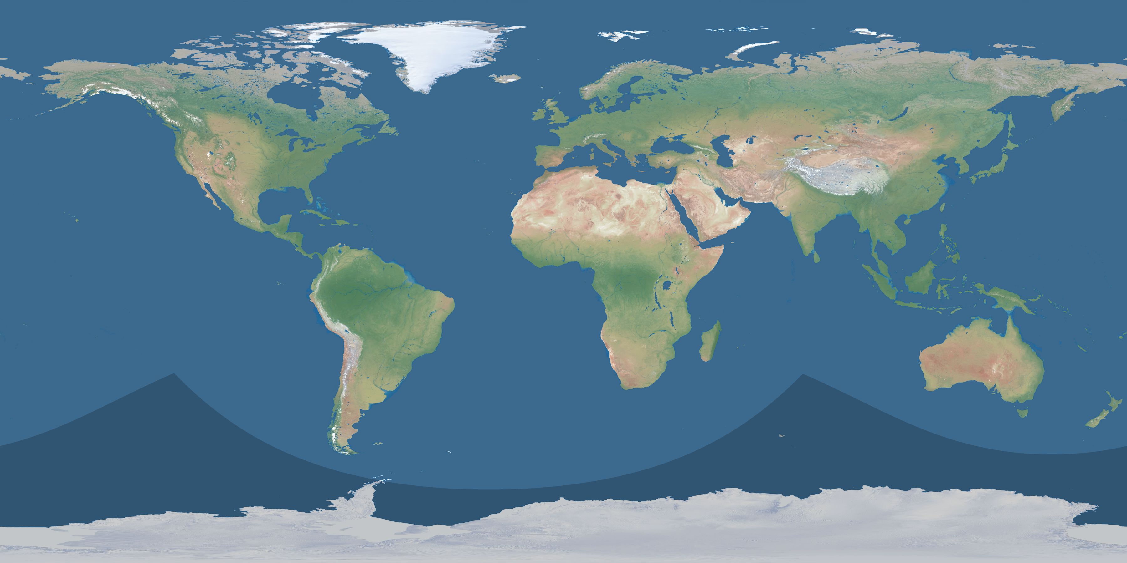Map of the umbra and penumbra path of the solar eclipse of 12/09/2550