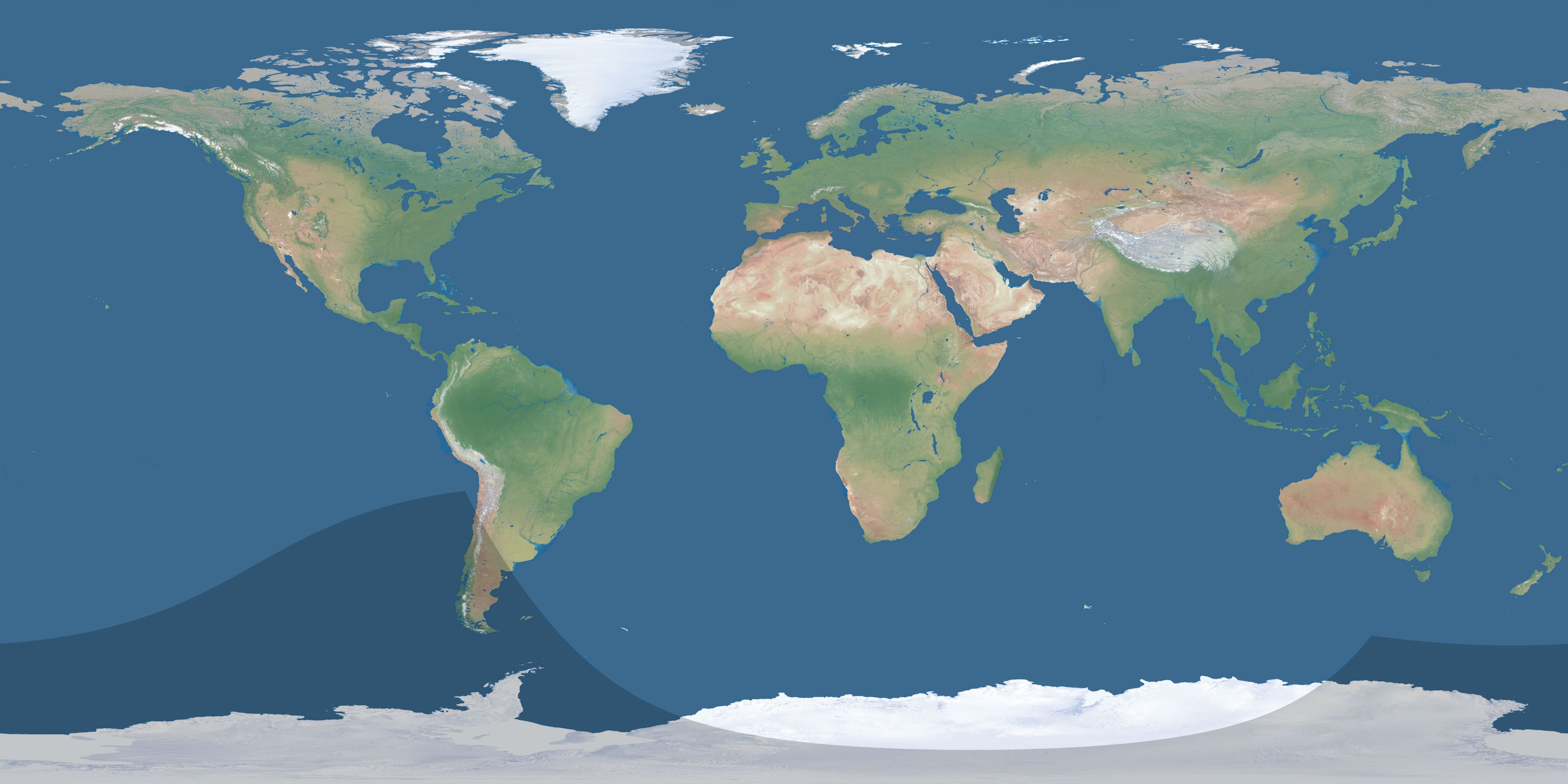 Map of the umbra and penumbra path of the solar eclipse of 03/02/2557