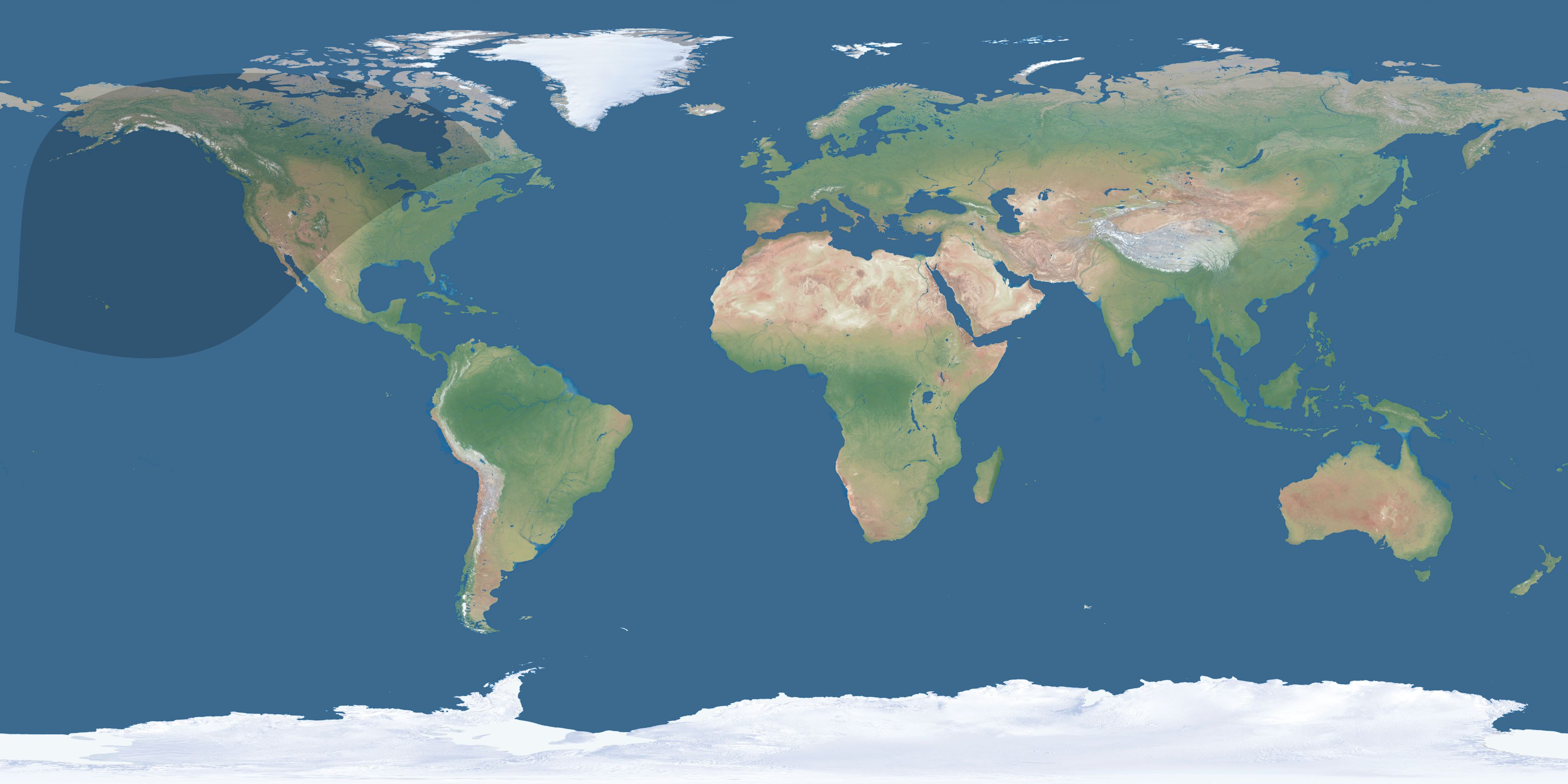 Map of the umbra and penumbra path of the solar eclipse of 01/30/2568